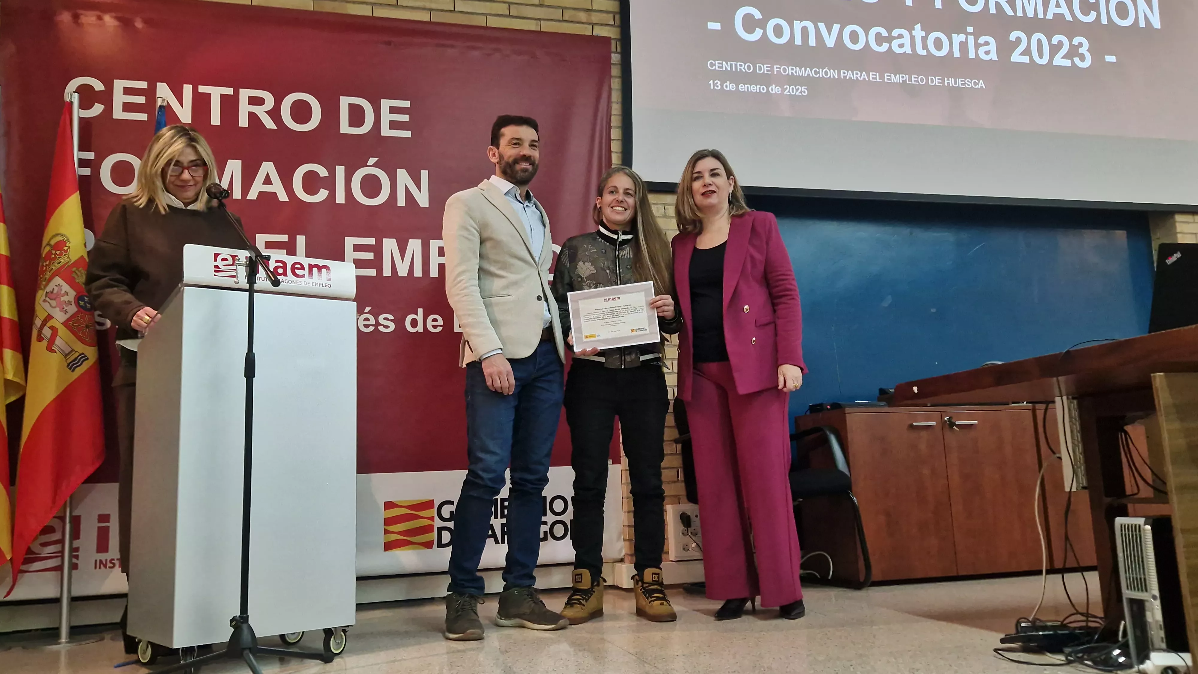 Clausura de programas experienciales en la provincia de Huesca. Foto Myriam Martínez