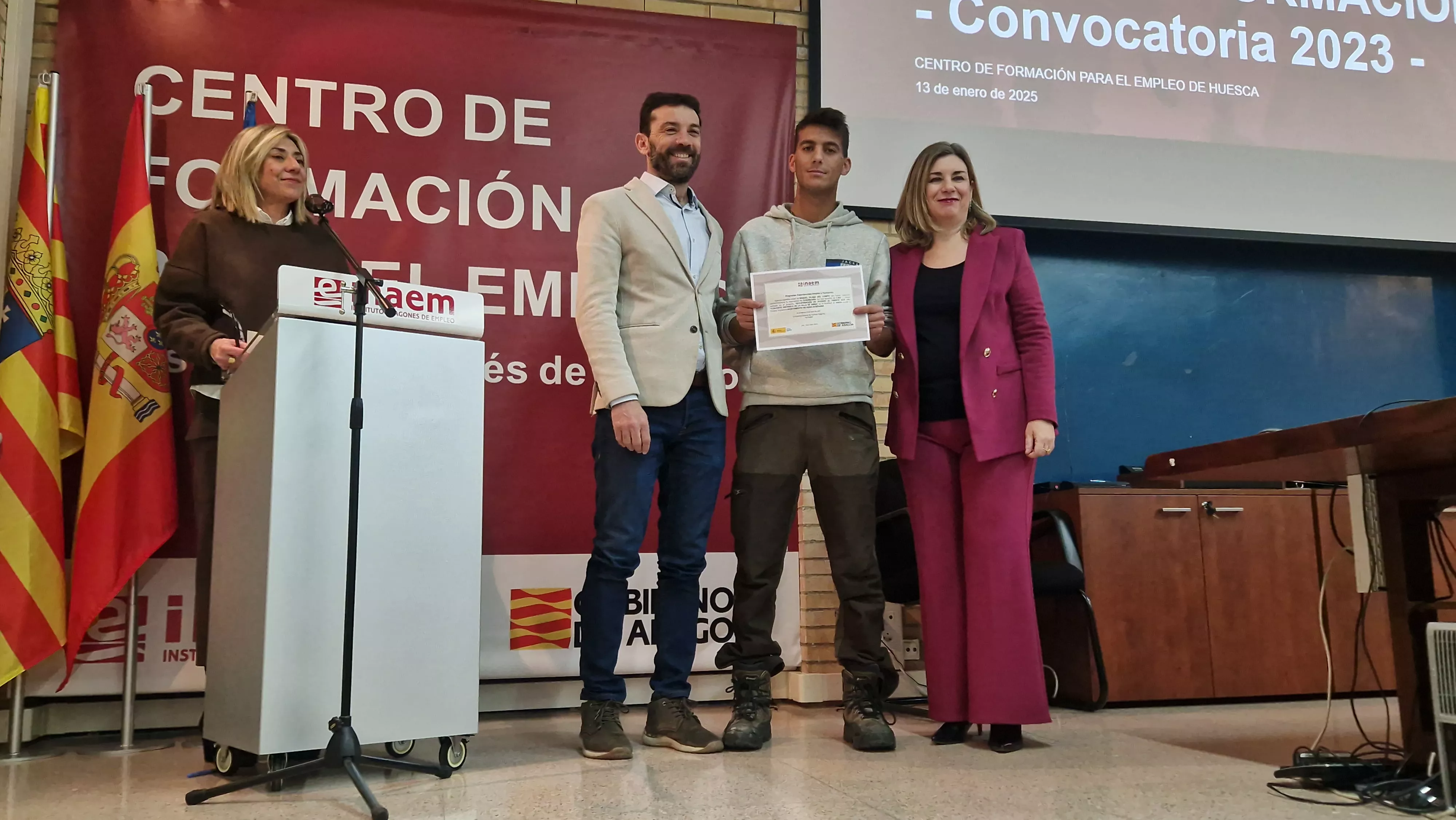 Clausura de programas experienciales en la provincia de Huesca. Foto Myriam Martínez