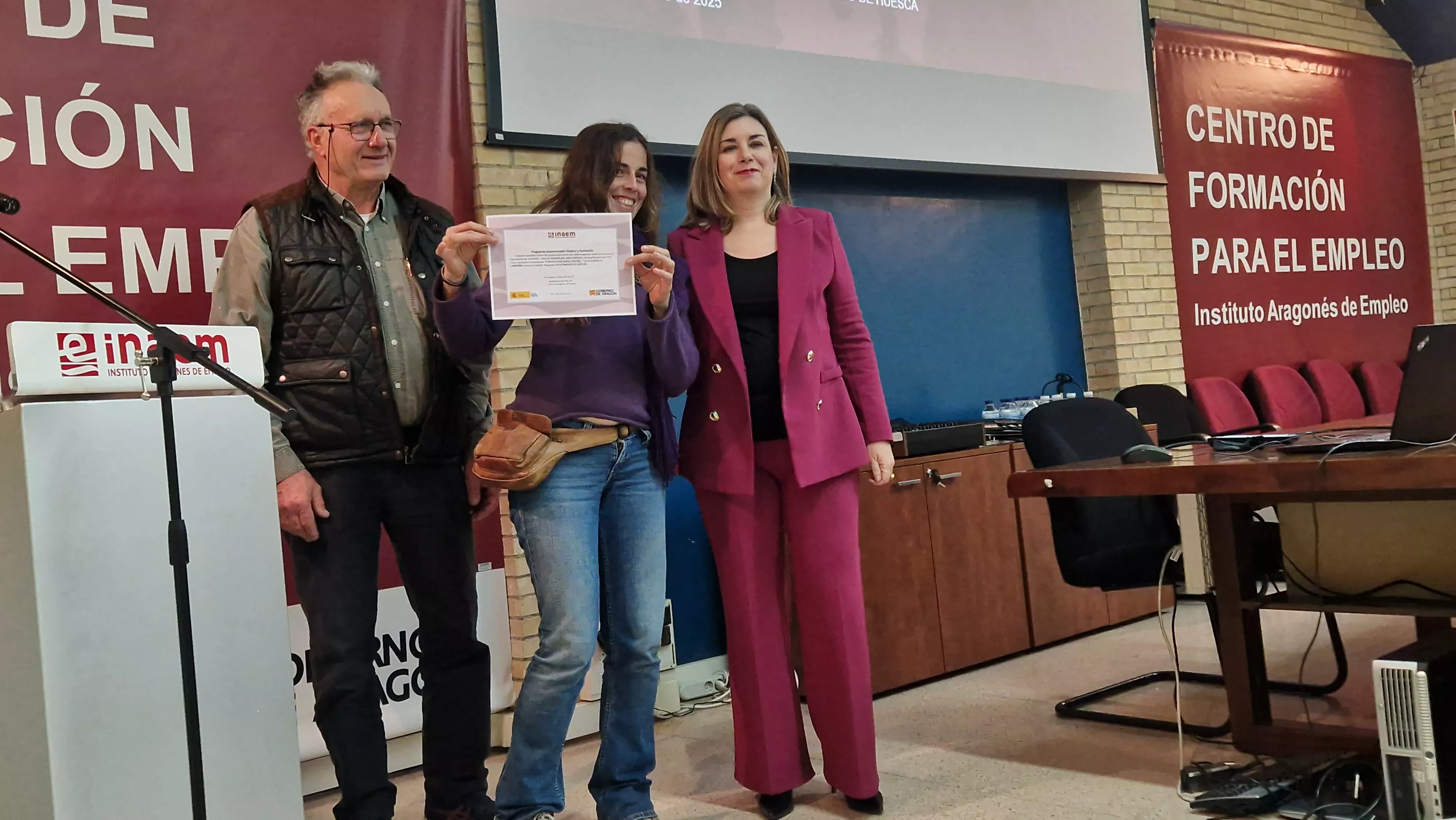 Clausura de programas experienciales en la provincia de Huesca. Foto Myriam Martínez