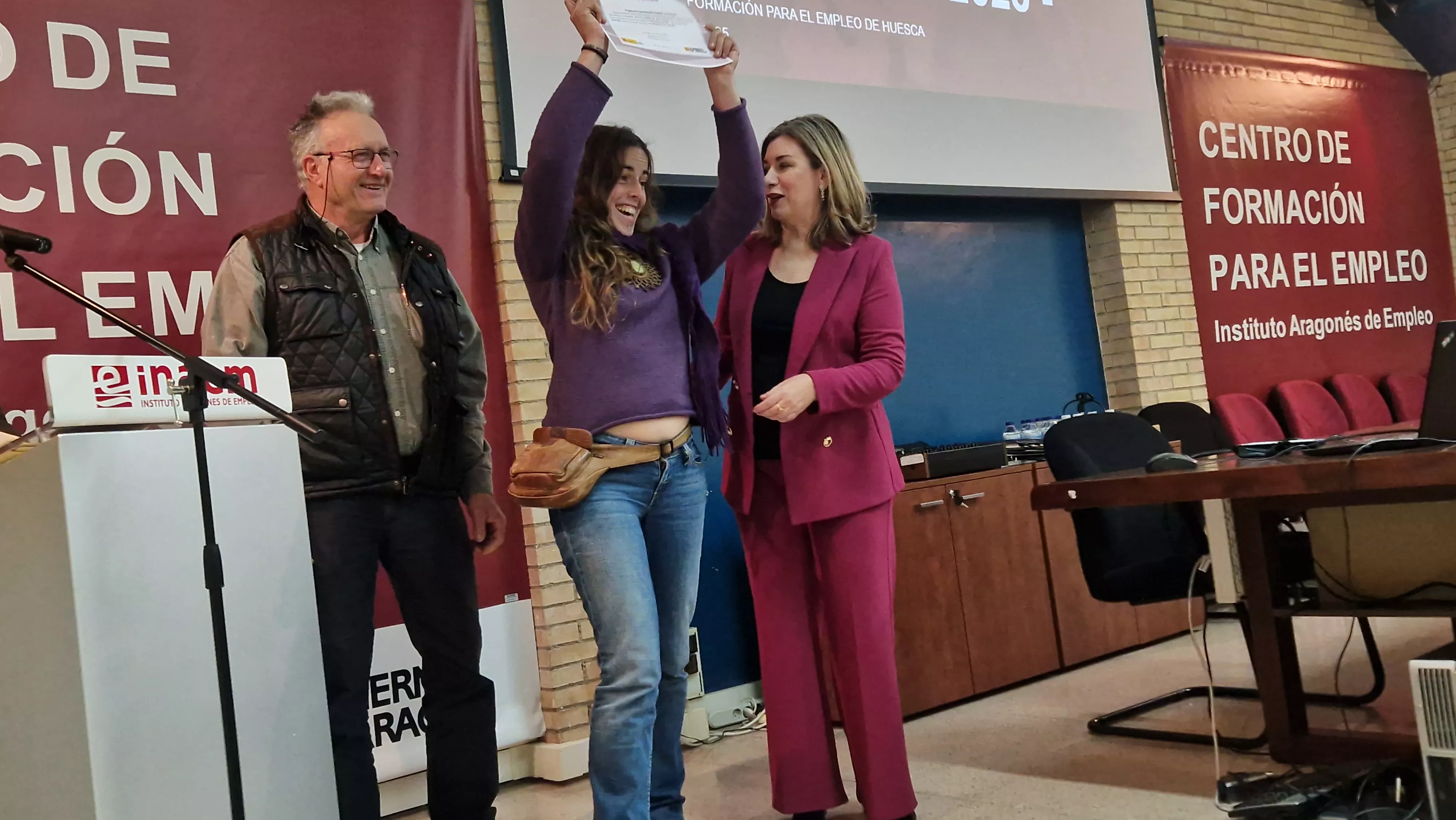 Clausura de programas experienciales en la provincia de Huesca. Foto Myriam Martínez