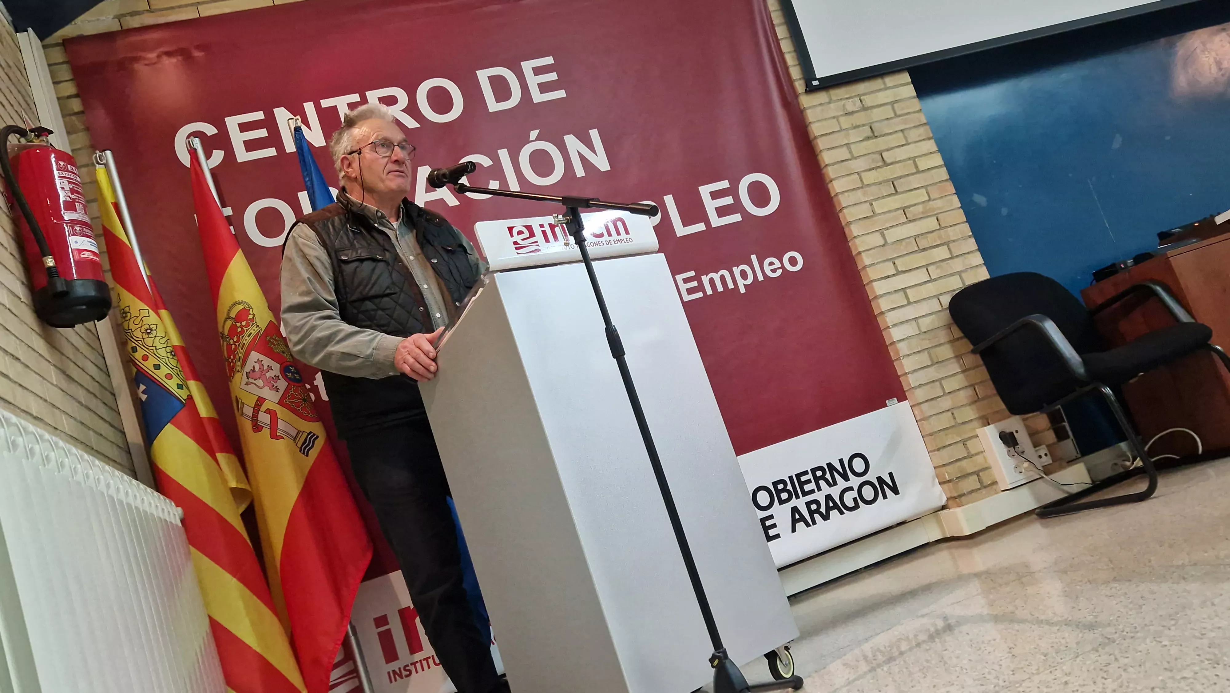 Antonio Castillo, alcalde de Laspuña