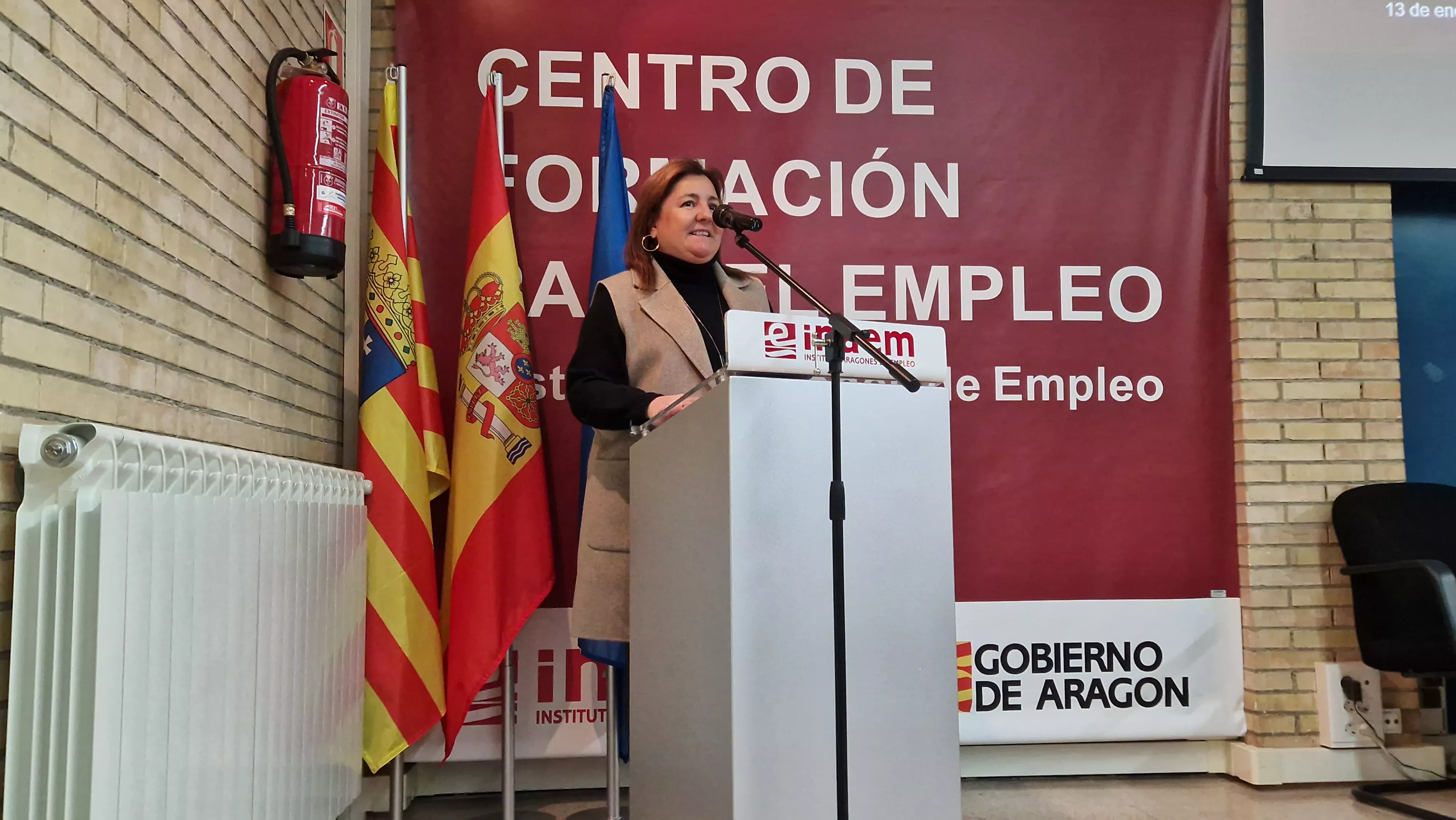 Directora general del Inaem, Ana López. Foto Myriam Martínez