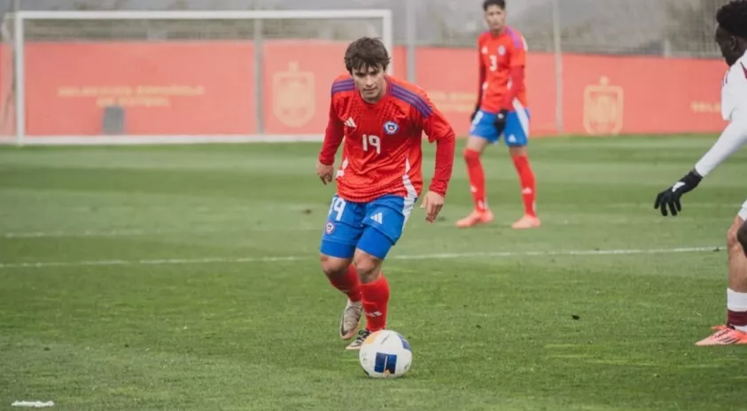 Willy Chatiliez, con Chile Sub 20.