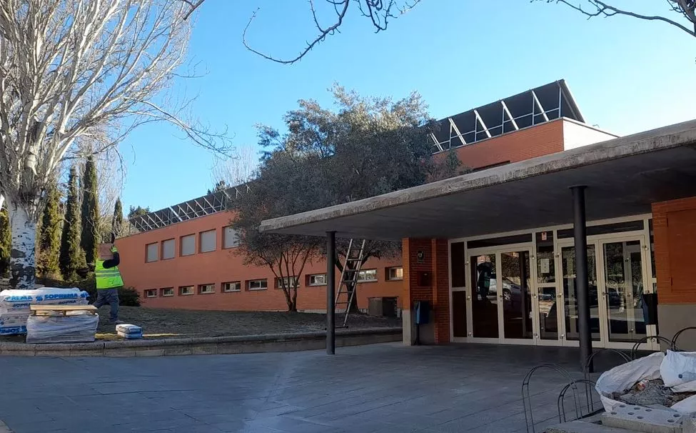 Pabellón polideportivo Ángel Orús de Barbastro.