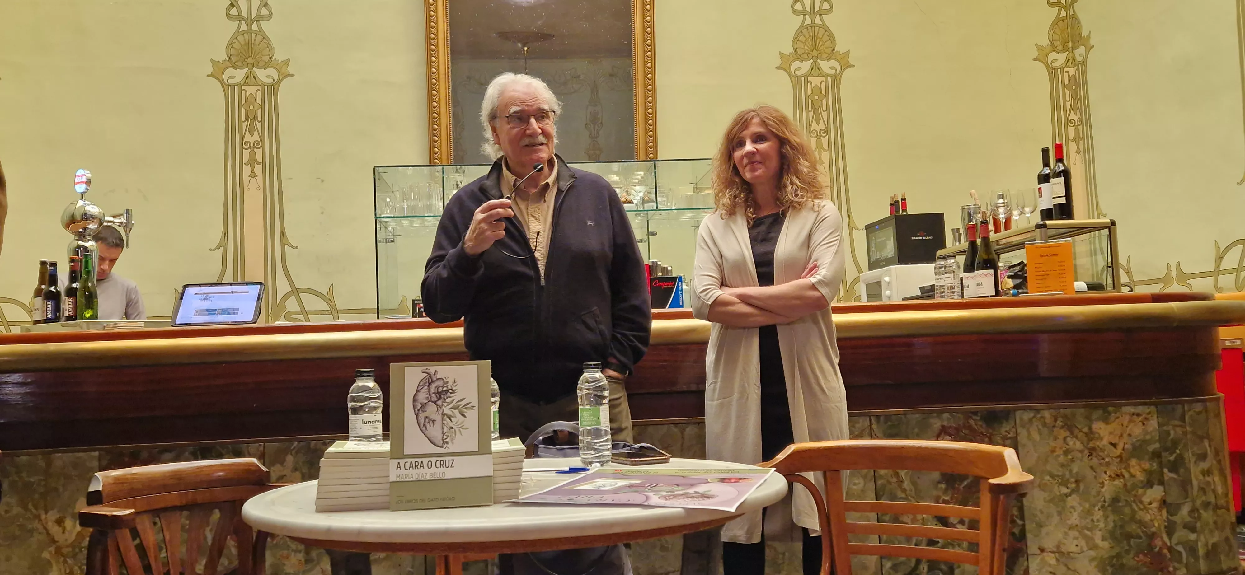 Miguel Ángel de Uña y María Díaz. Foto Myriam Martínez