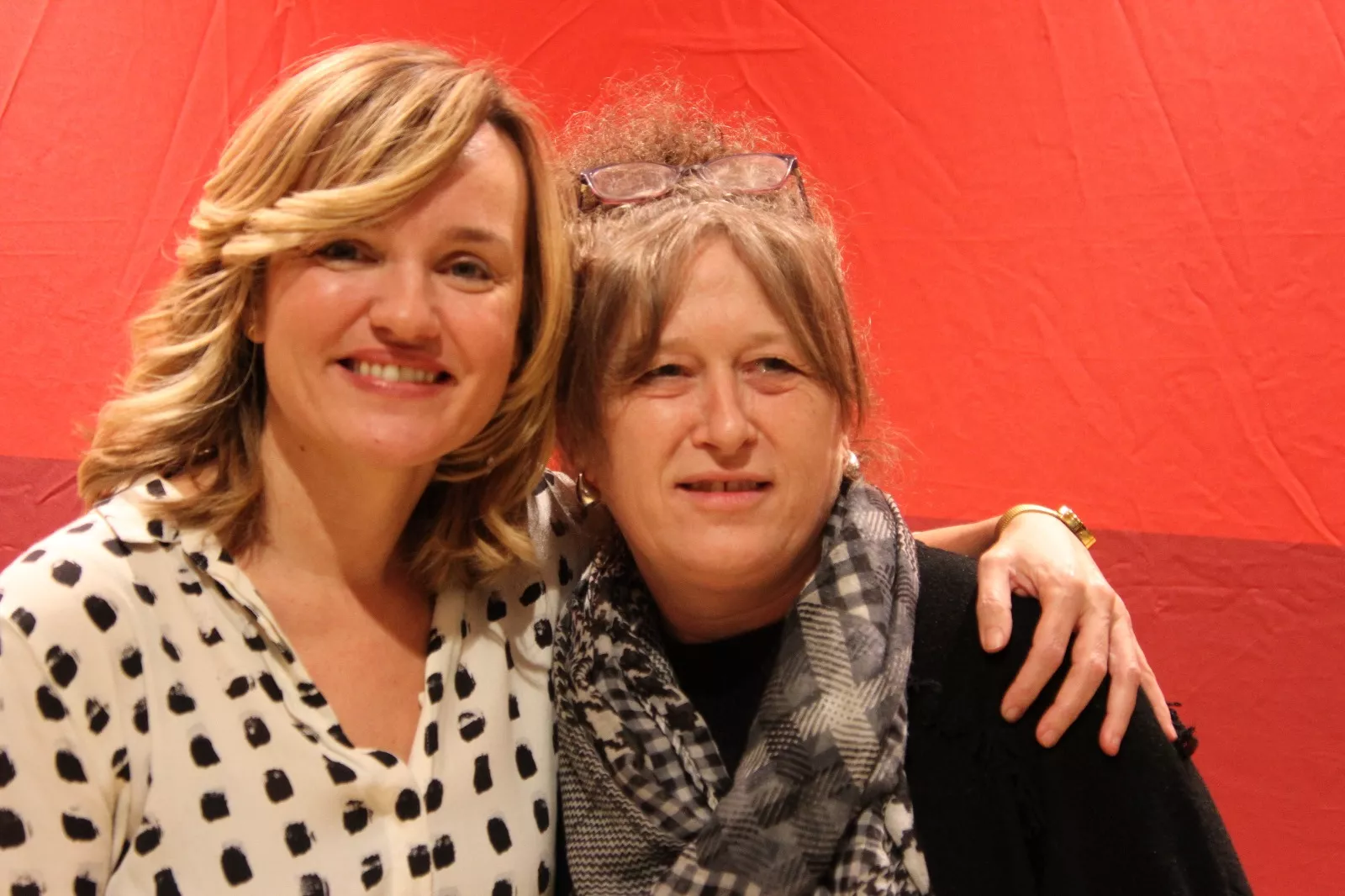 Pilar Alegría en Sariñena. Foto Carlos Neofato