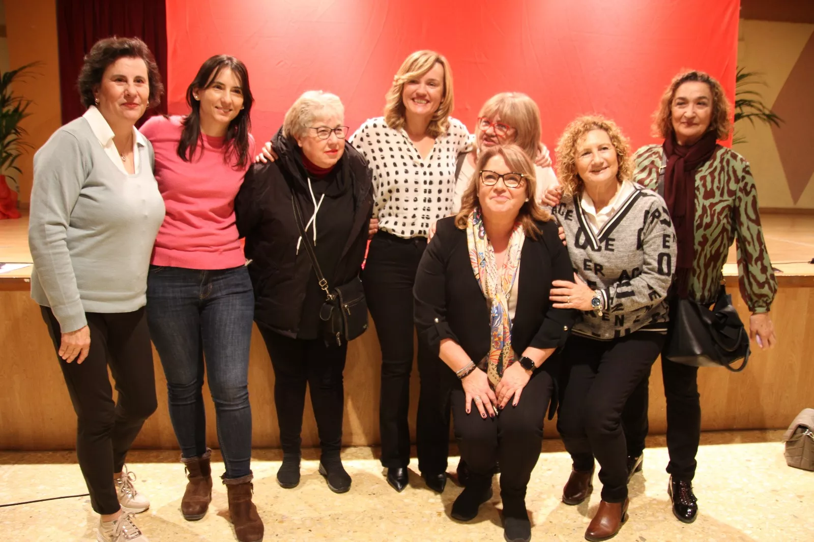 Pilar Alegría en Sariñena. Foto Carlos Neofato