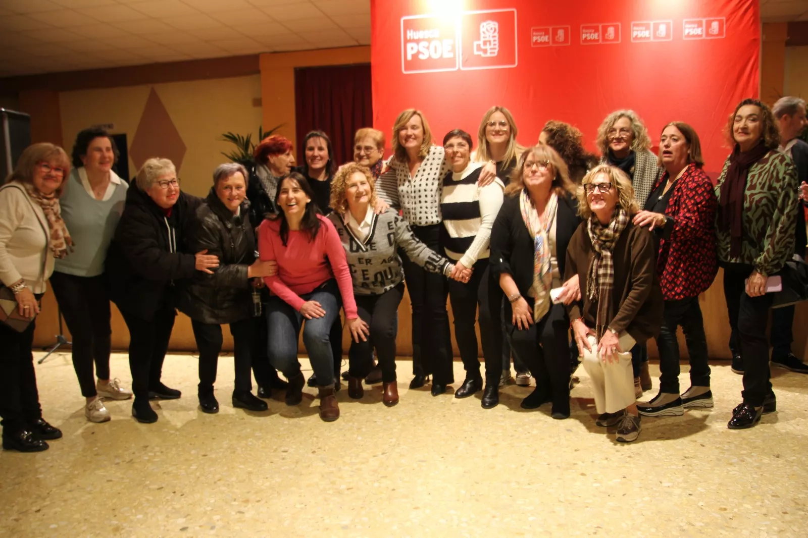 Pilar Alegría en Sariñena. Foto Carlos Neofato