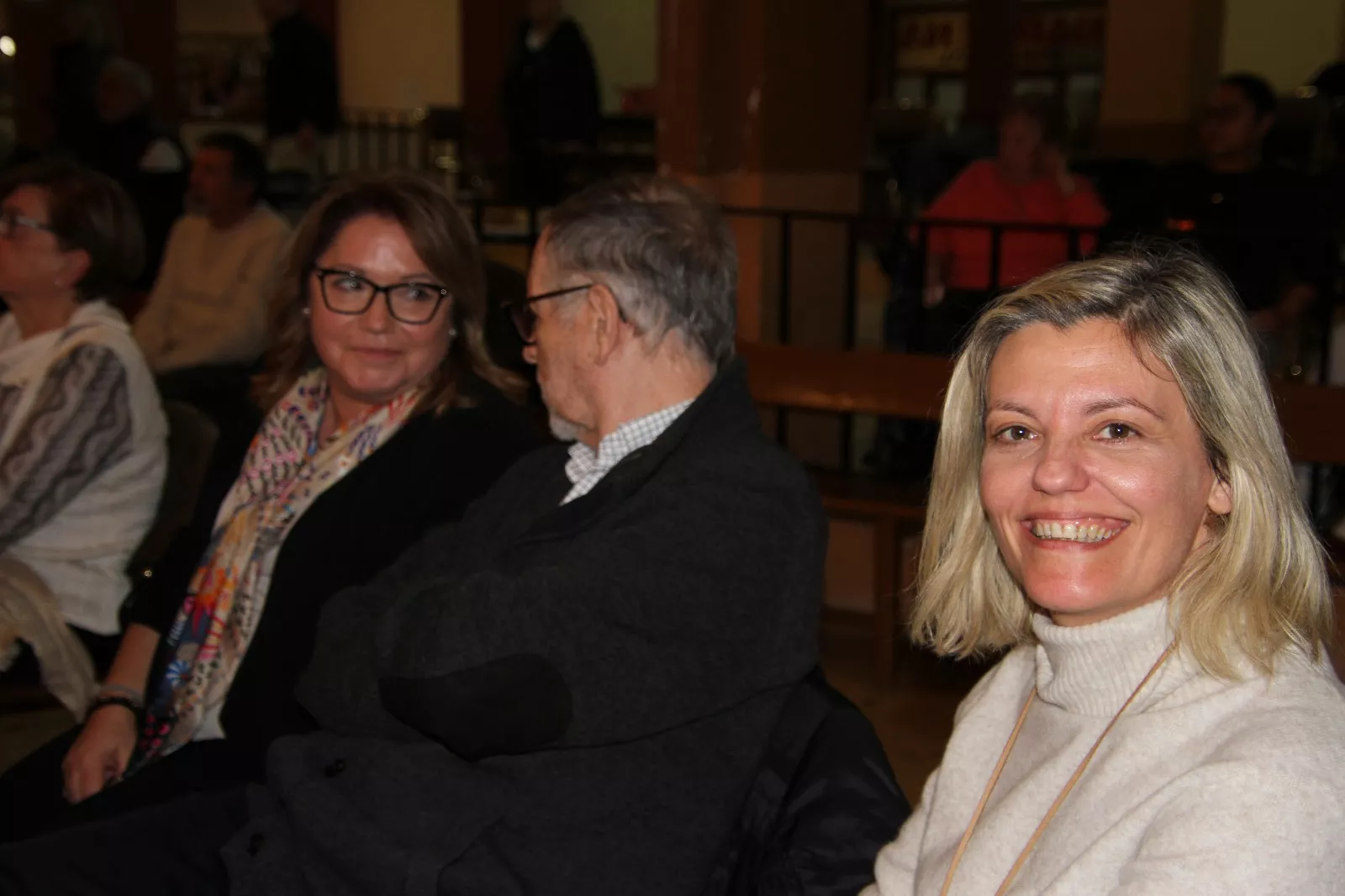 Pilar Alegría en Sariñena. Foto Carlos Neofato