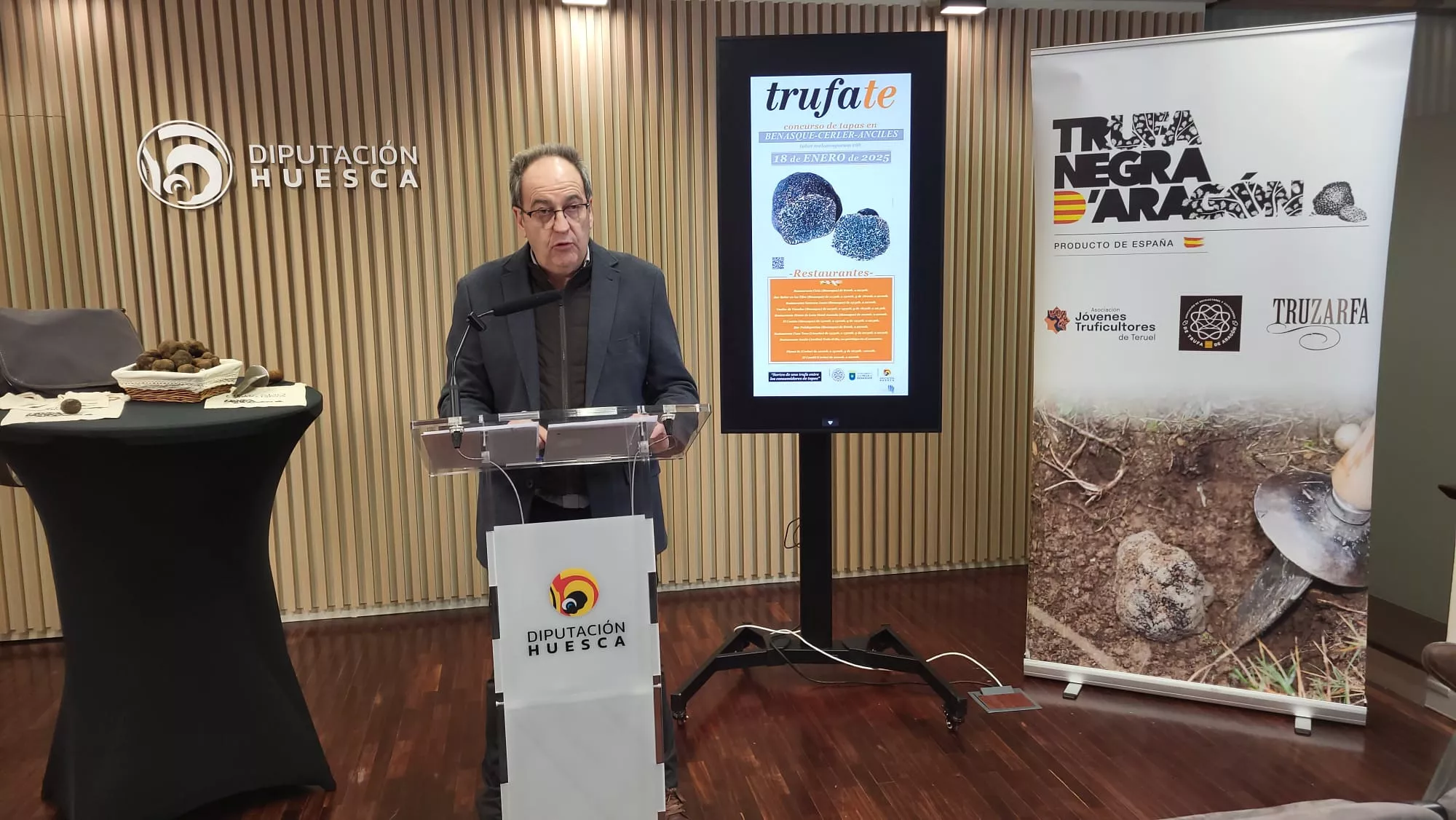 Presentación en Huesca de Trufate