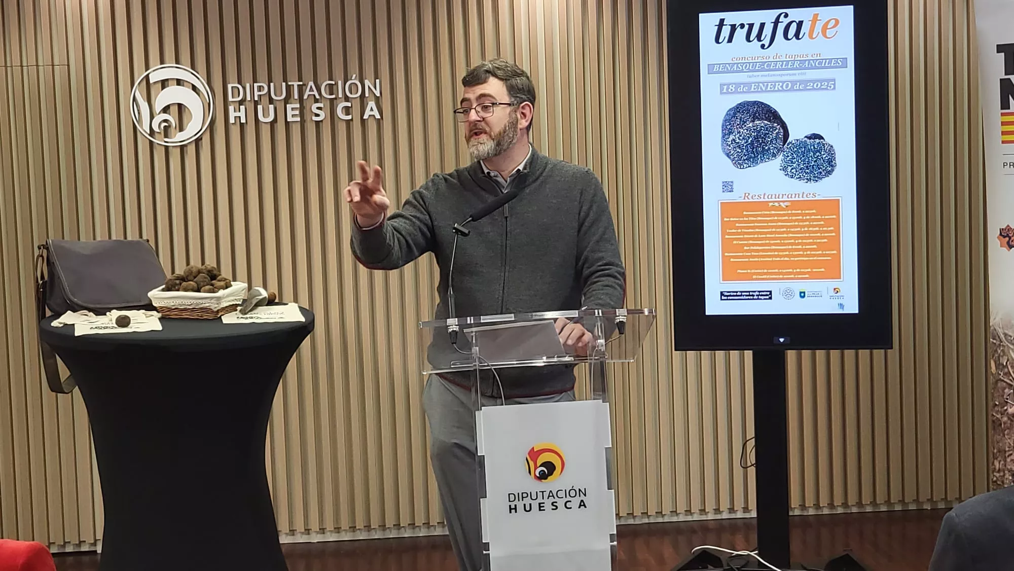 Presentación en Huesca de Trufate