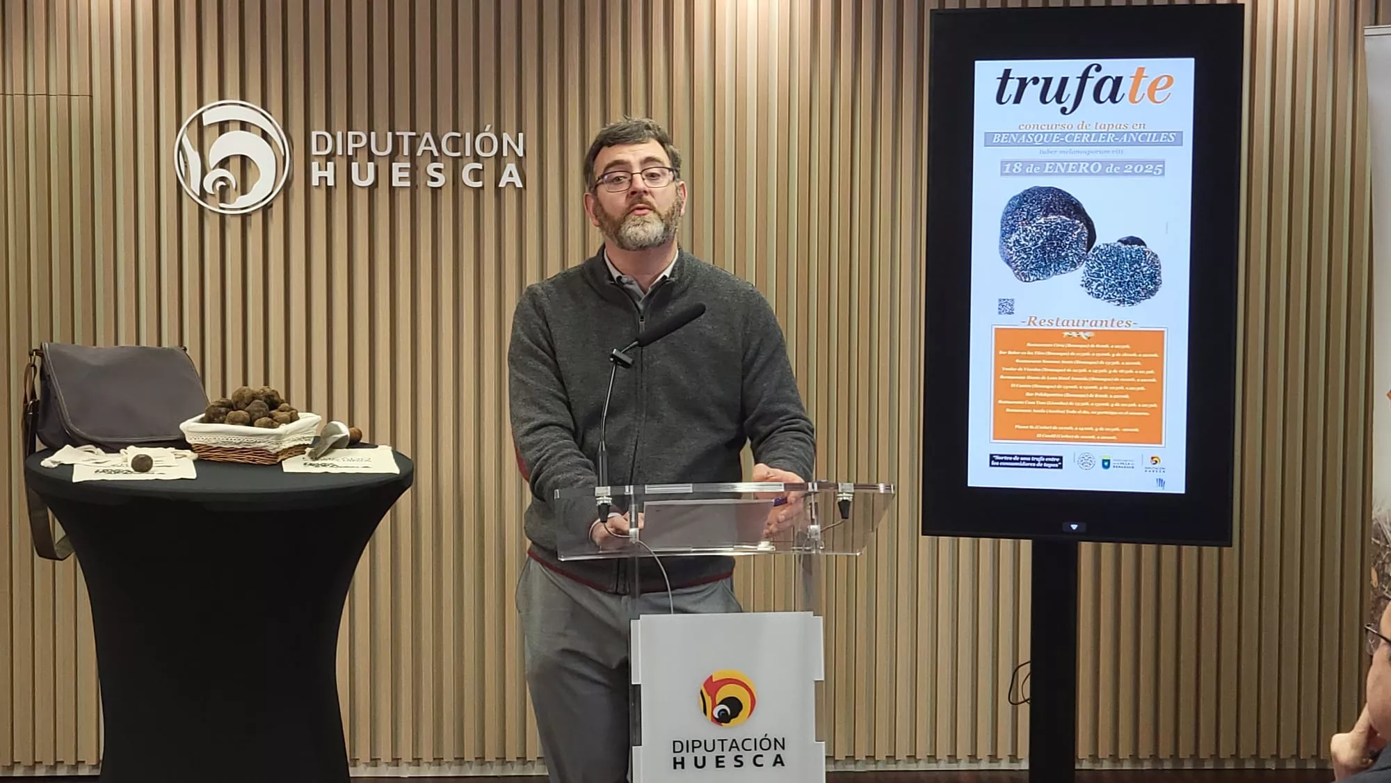 Presentación en Huesca de Trufate