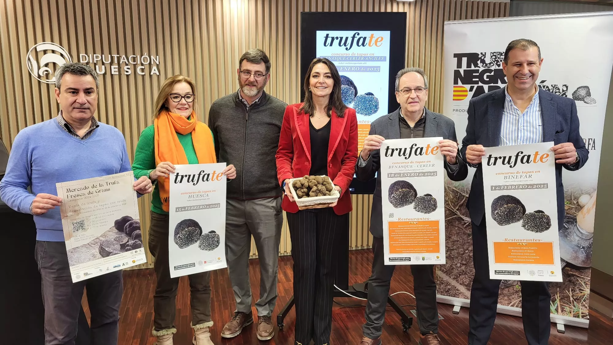 Presentación en Huesca de Trufate