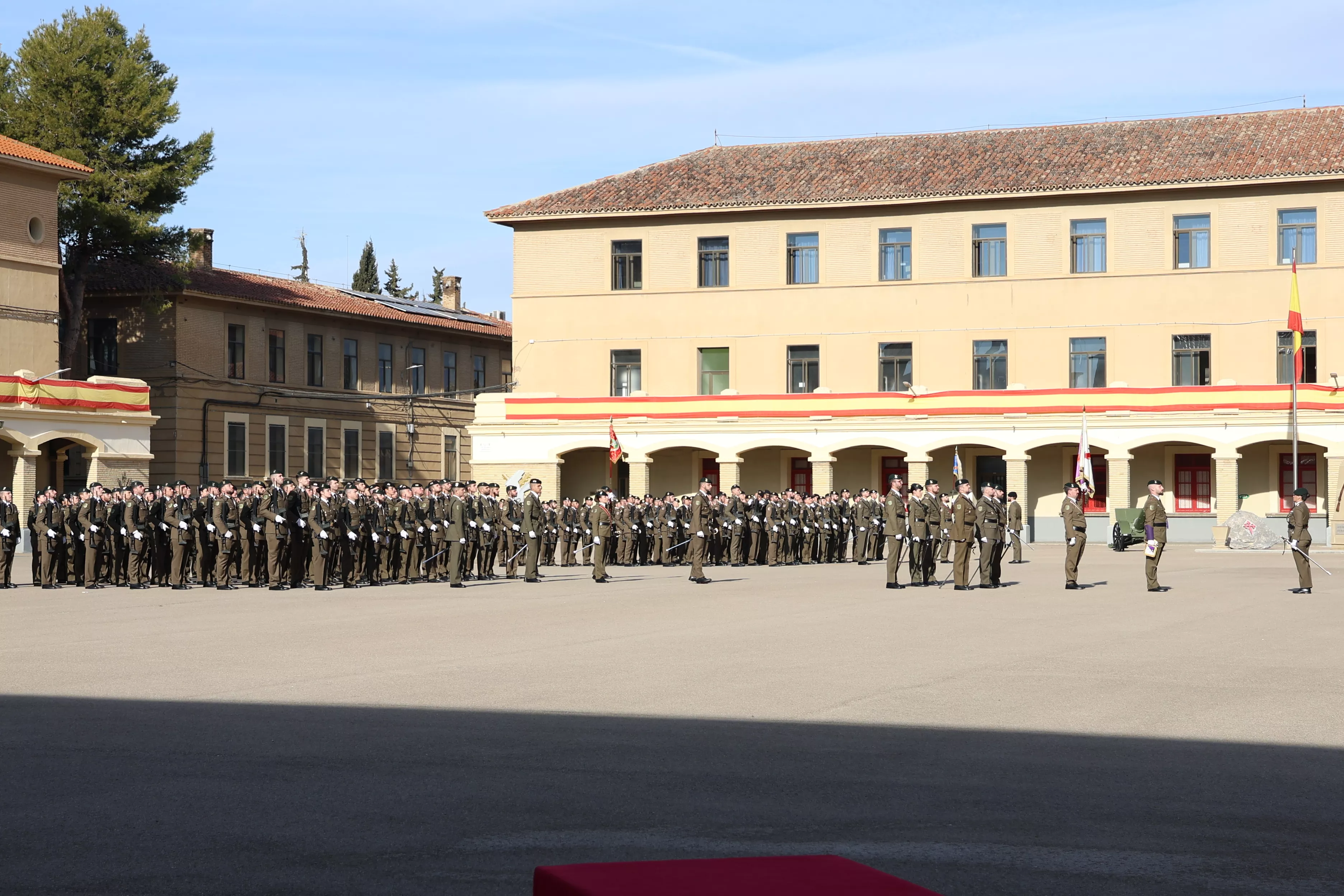 Toma de posesión del general Cepeda como jefe de la División Castillejos. Foto División Castillejos