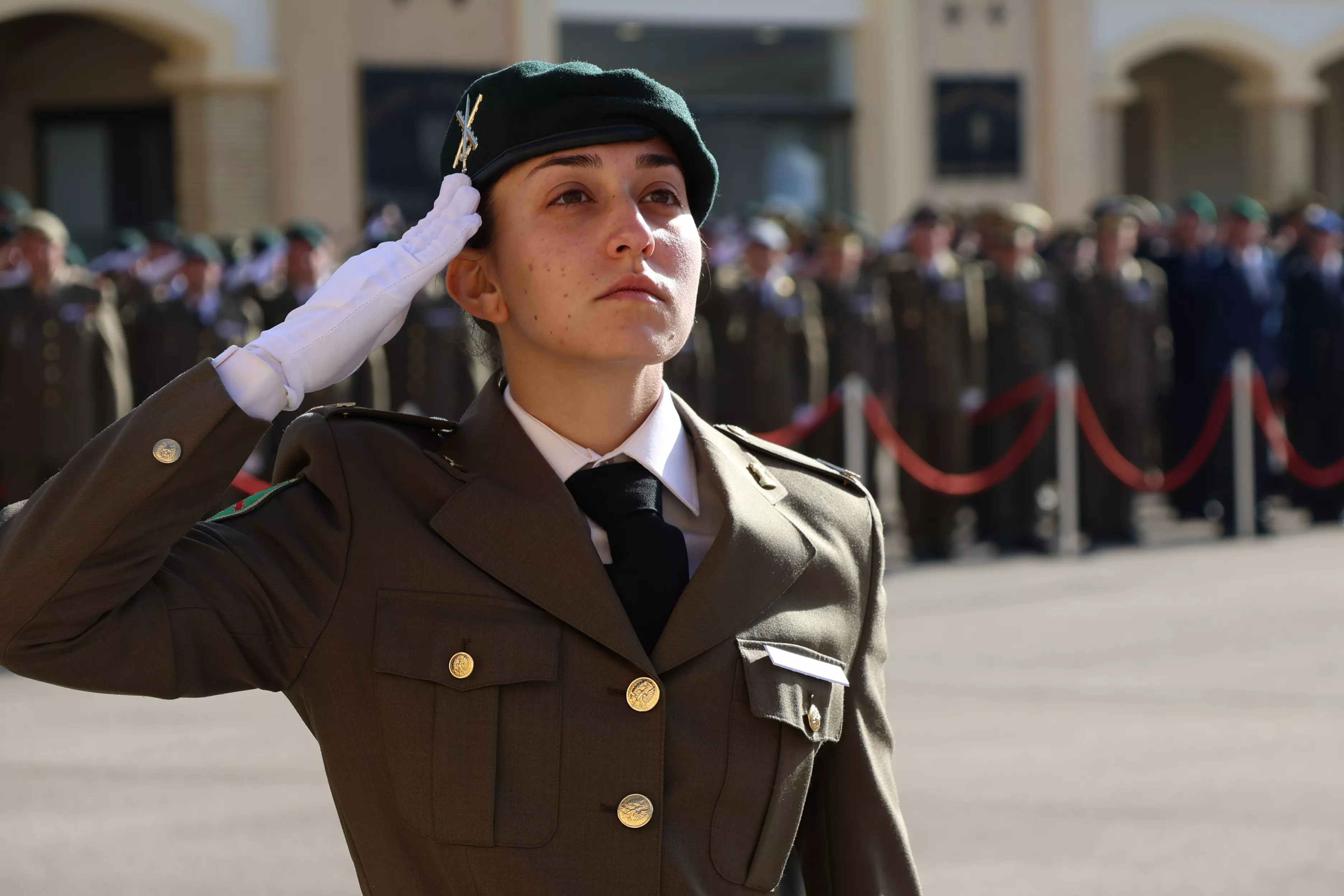 Toma de posesión del general Cepeda como jefe de la División Castillejos. Foto División Castillejos