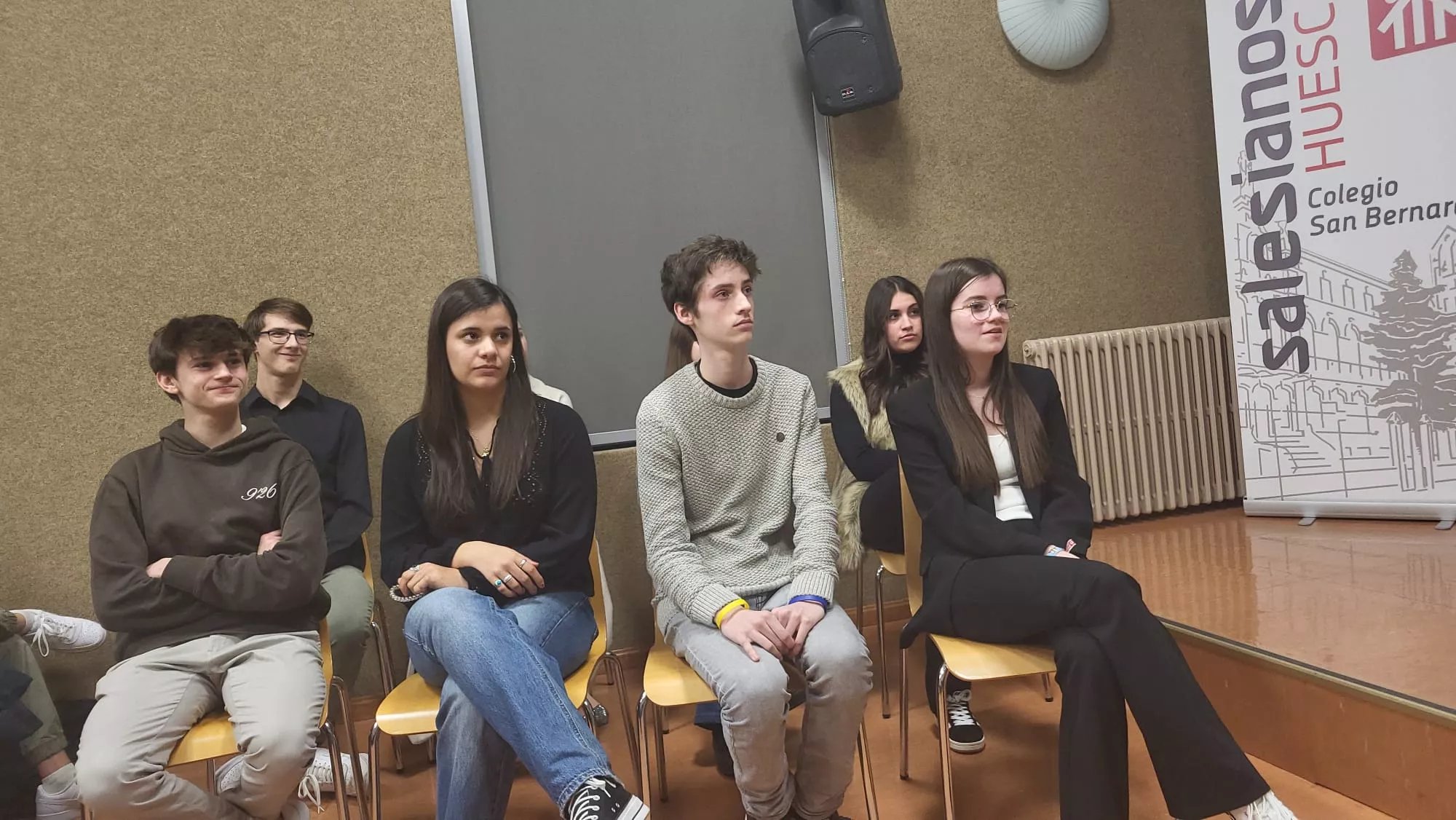 Entrega del tercer premio de Eustory a Salesianos de Huesca