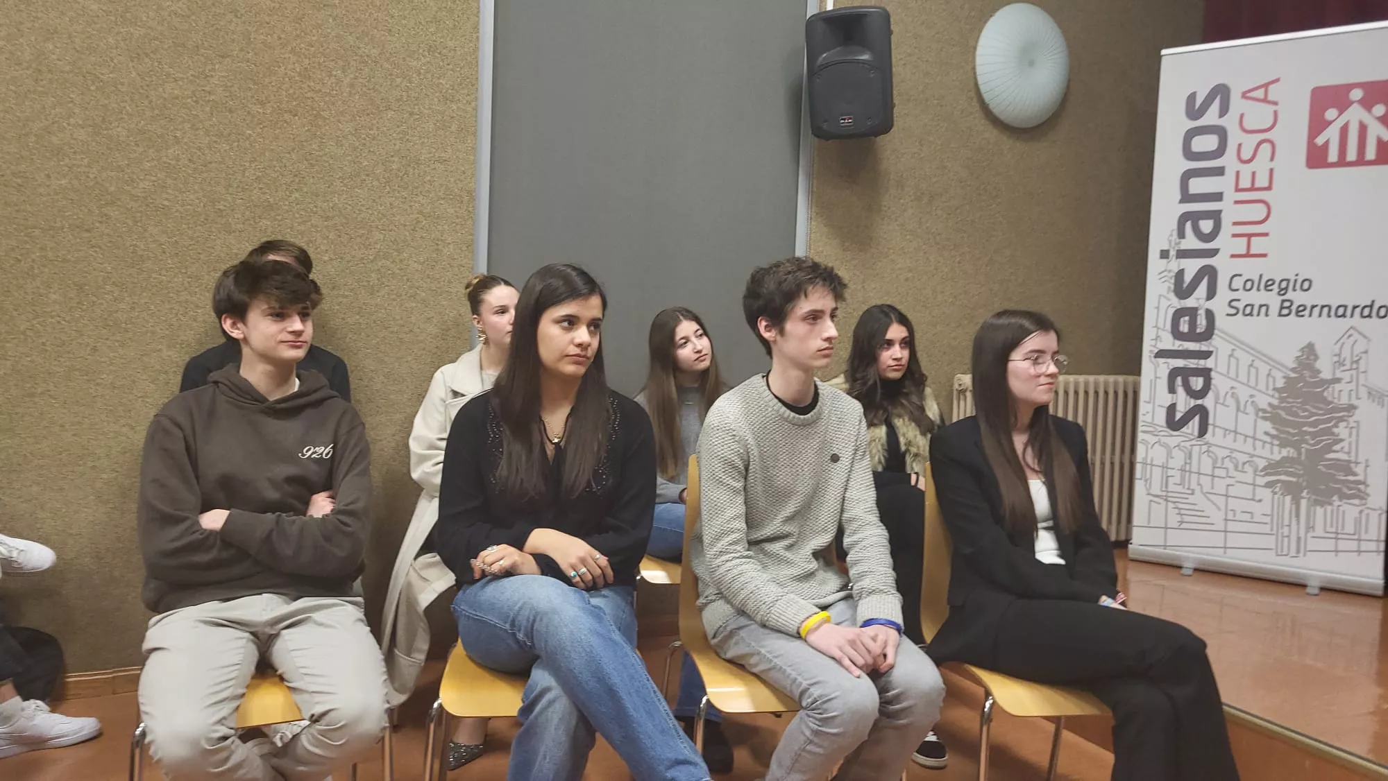 Entrega del tercer premio de Eustory a Salesianos de Huesca