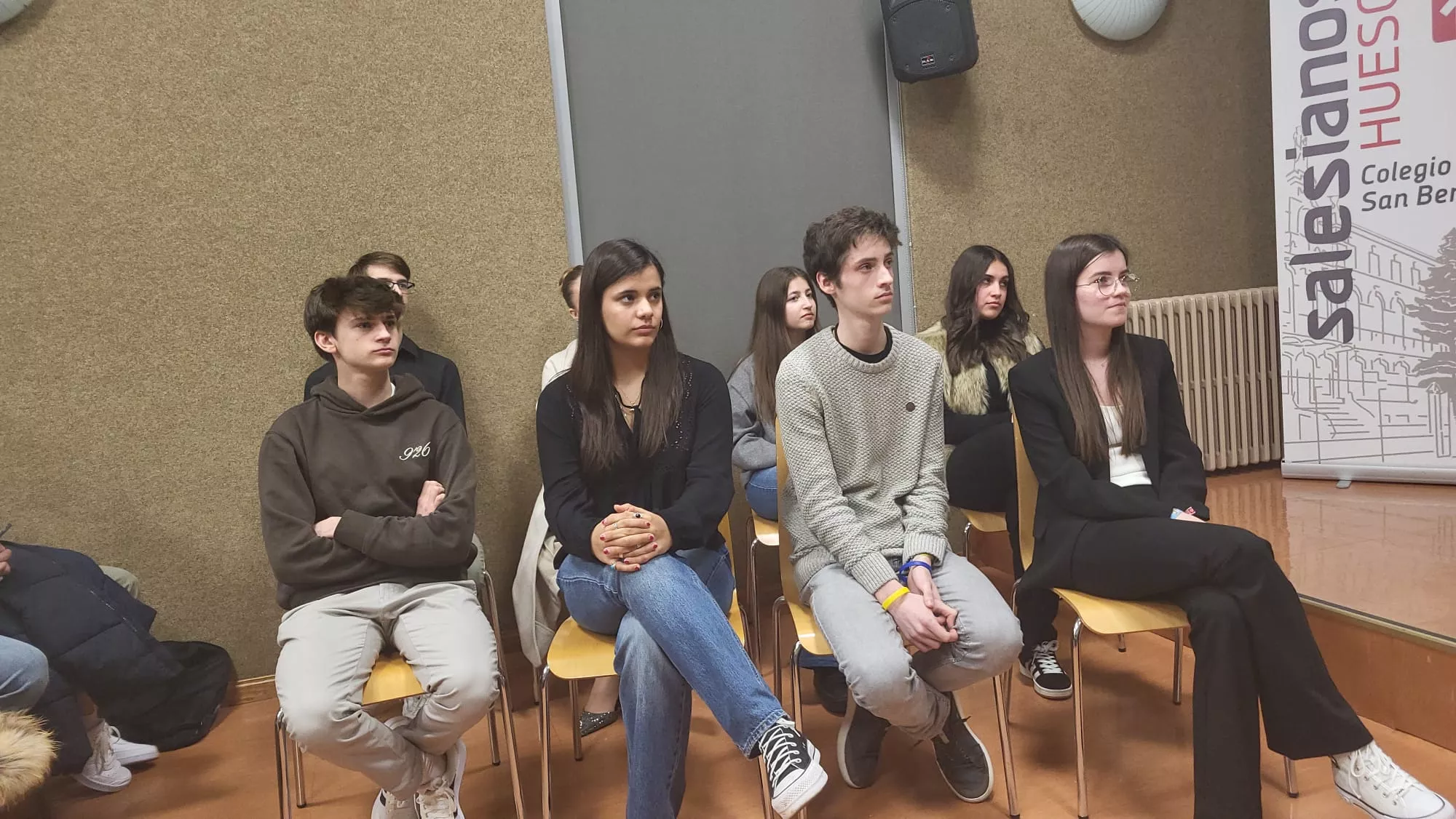 Entrega del tercer premio de Eustory a Salesianos de Huesca