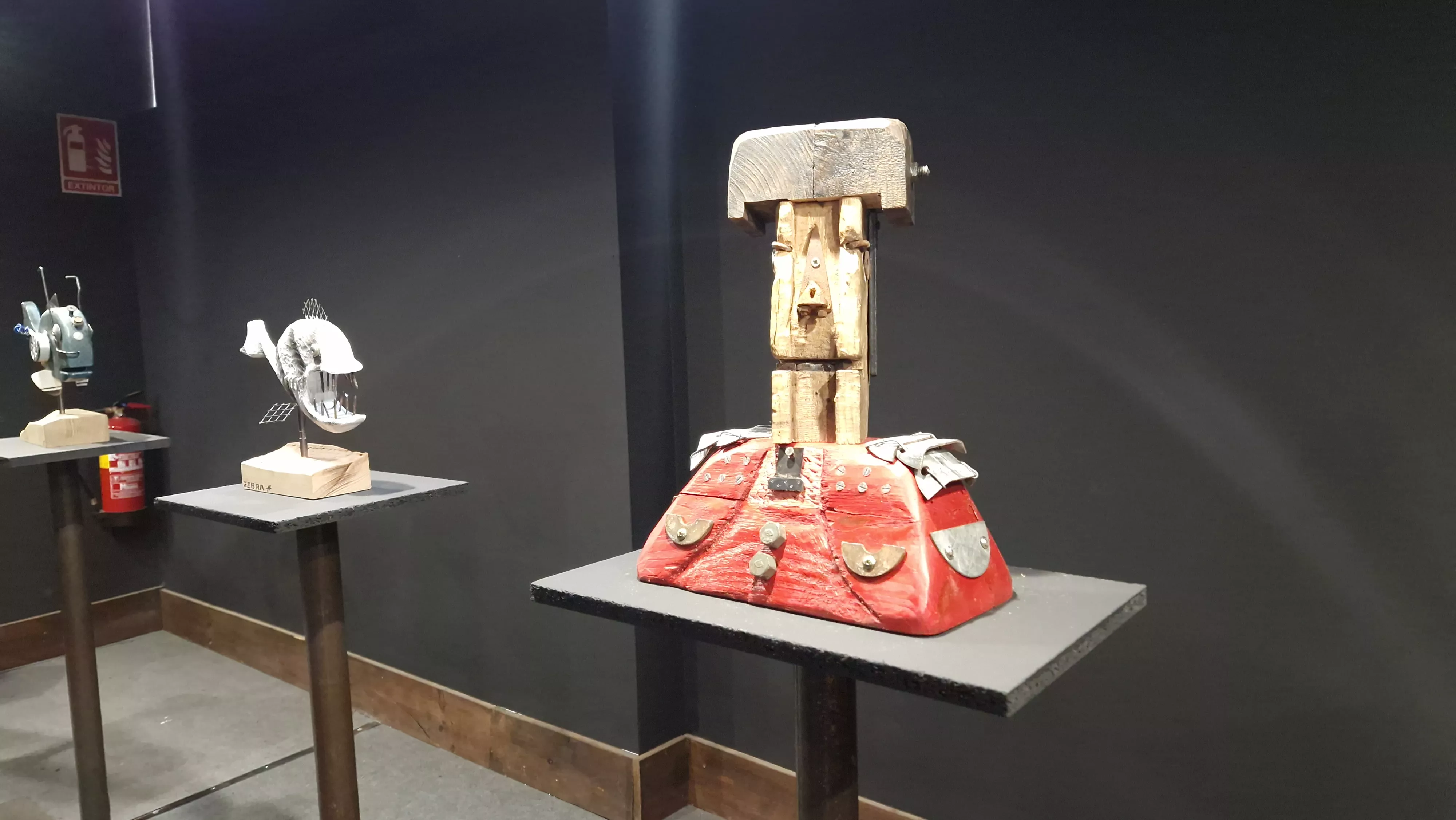 Exposición de Nico Malo en Oscape. Foto Myriam Martínez