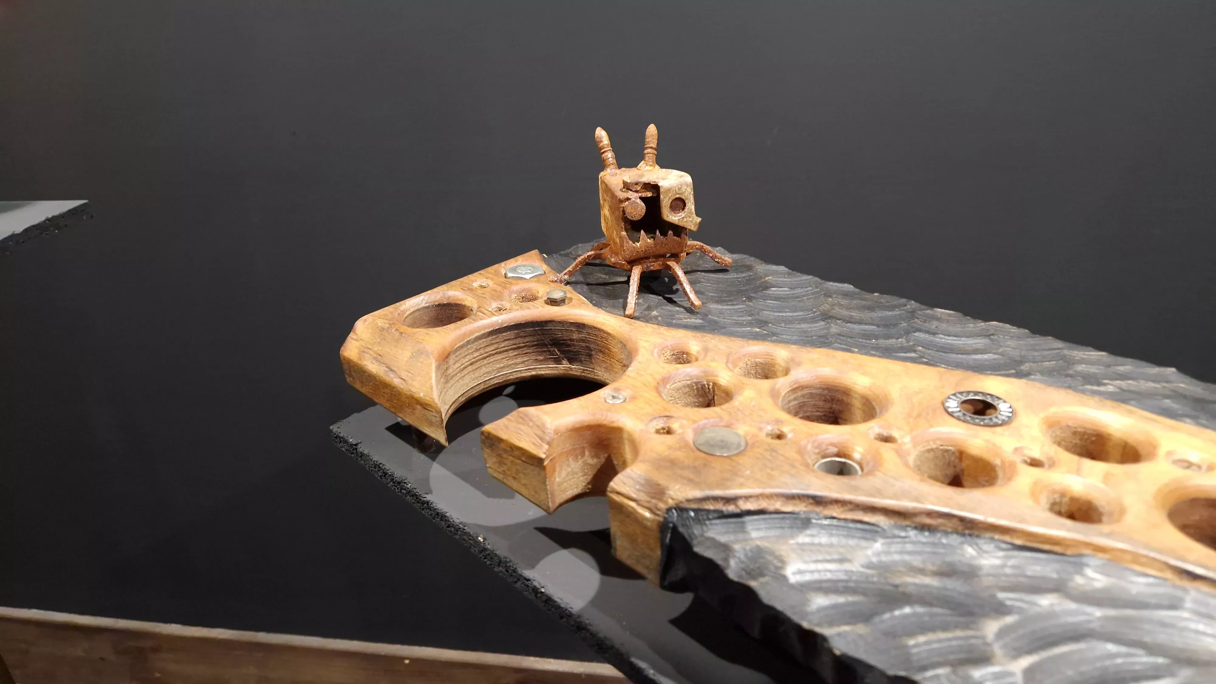 Exposición de Nico Malo en Oscape. Foto Myriam Martínez