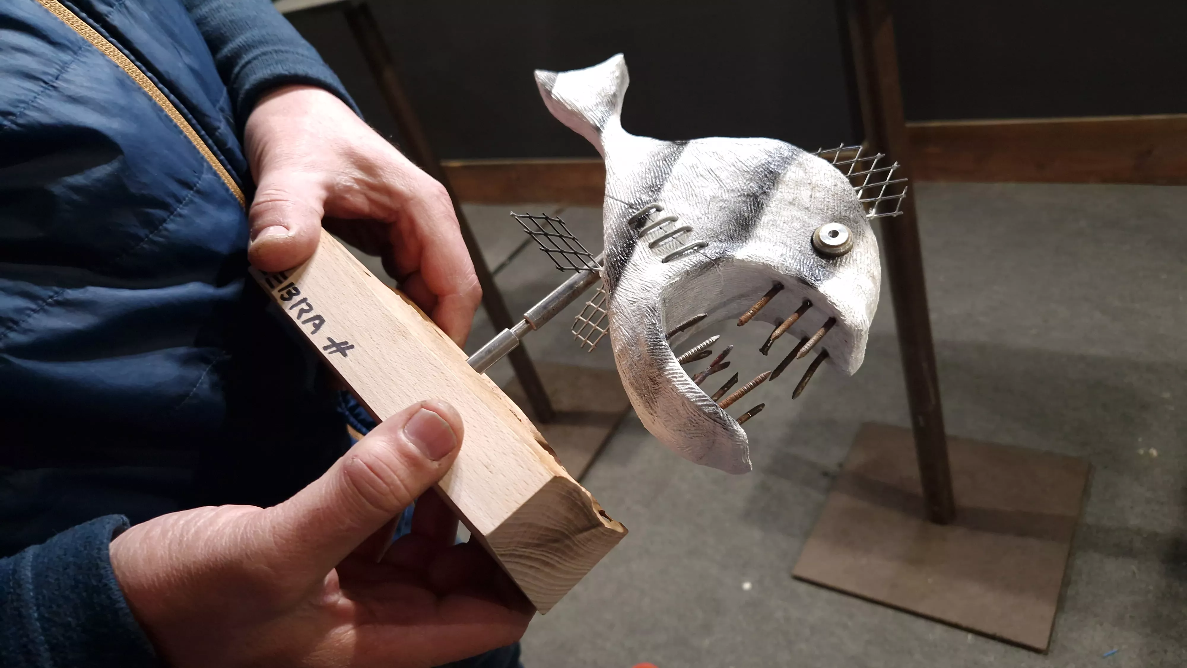 Exposición de Nico Malo en Oscape. Foto Myriam Martínez