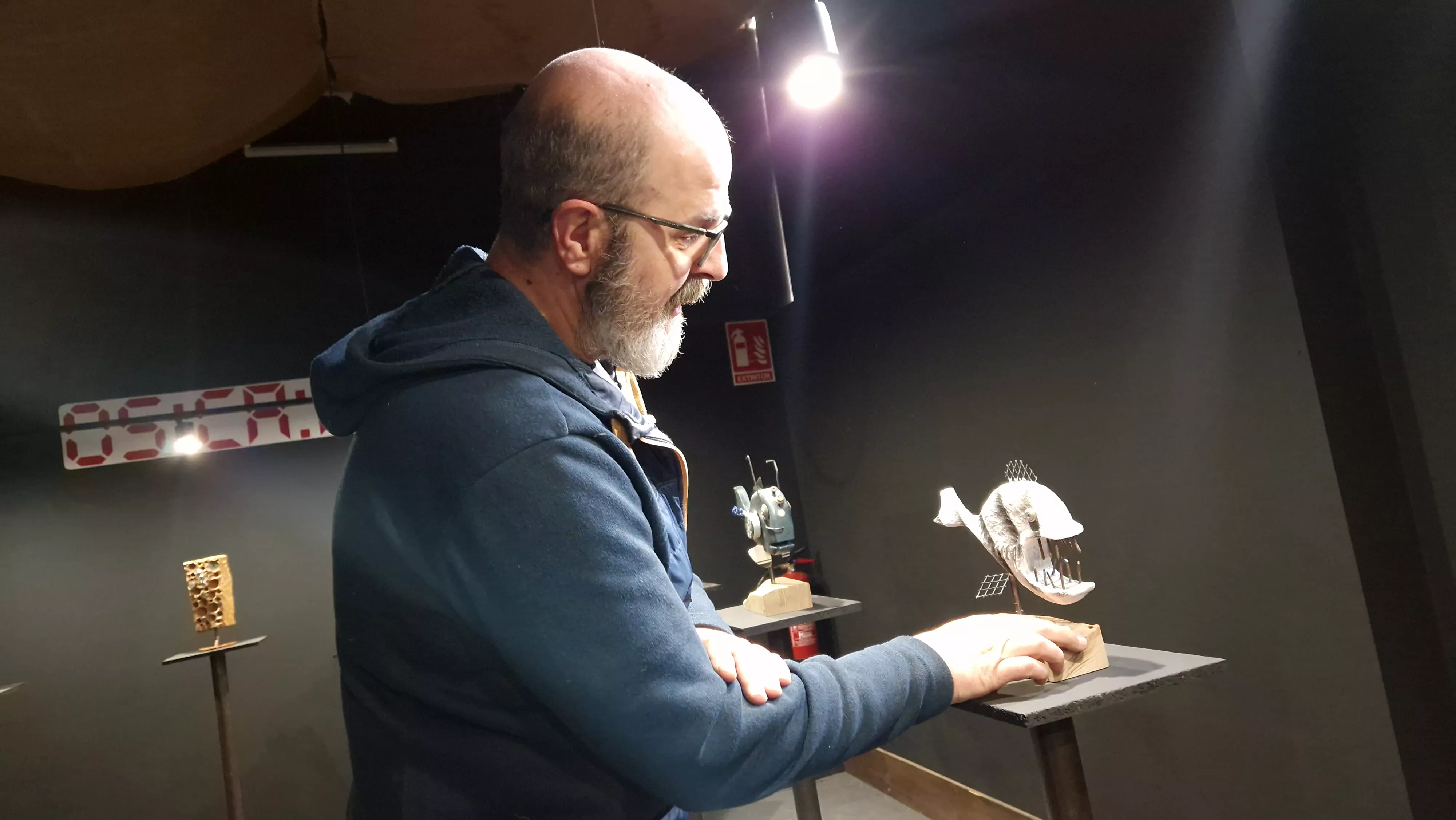 Exposición de Nico Malo en Oscape.  Foto Myriam Martínez