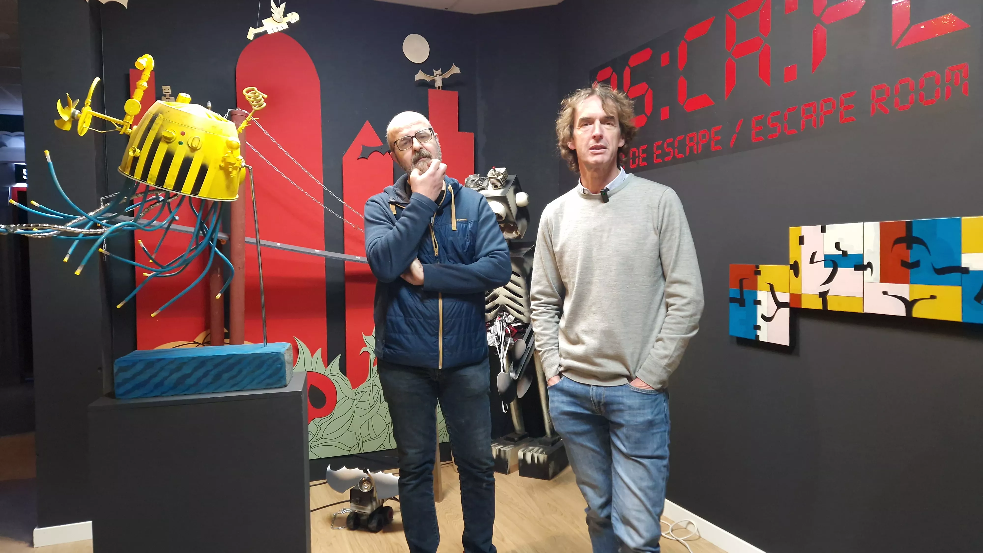 Nico Malo y Valero Biarge. Foto Myriam Martínez