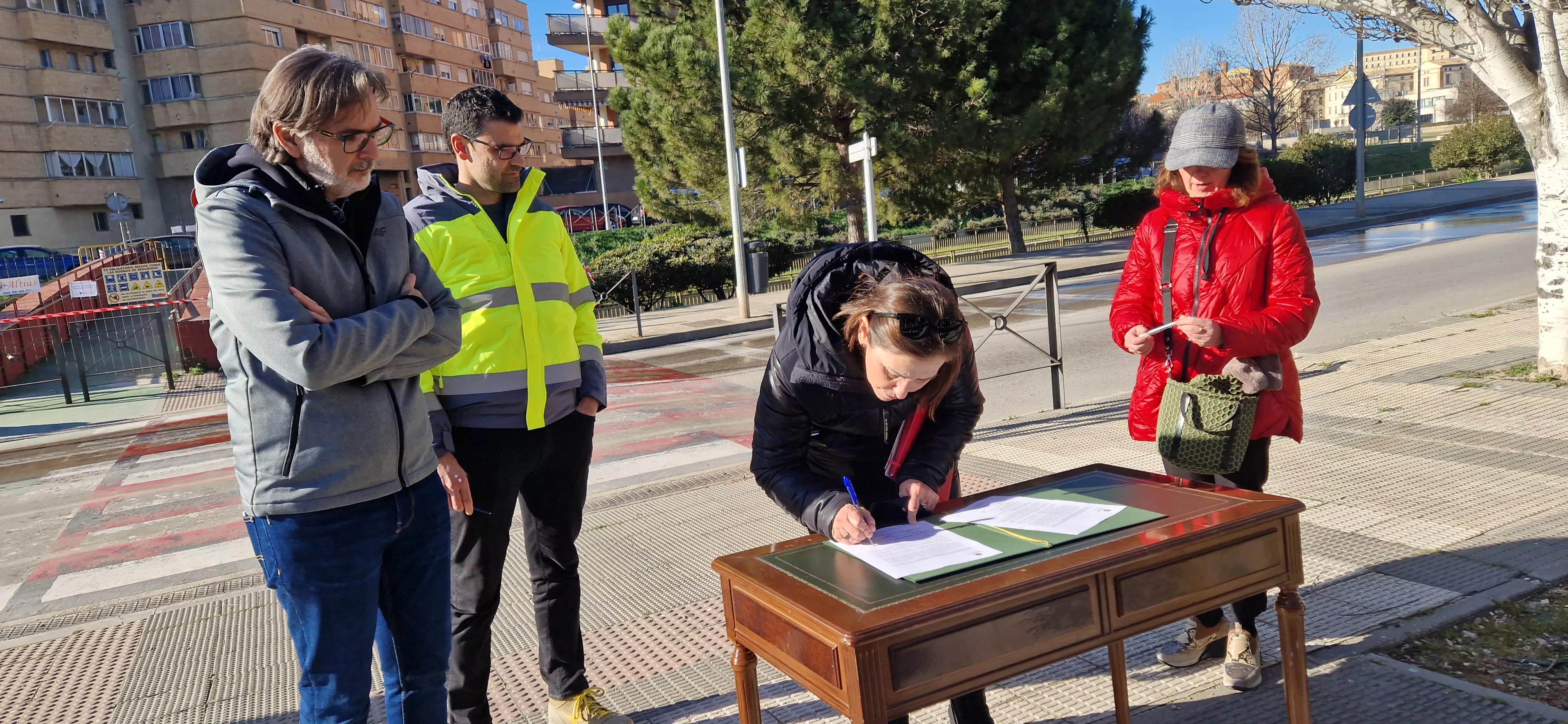 Isabel Correa, técnico del Ayuntamiento. Foto Myriam Martínez