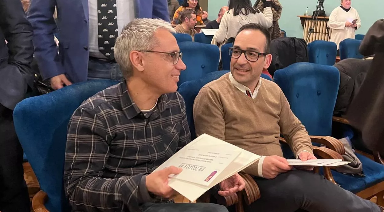 Miguel Nombela y Alexis López Vidal. Foto Mercedes Manterola