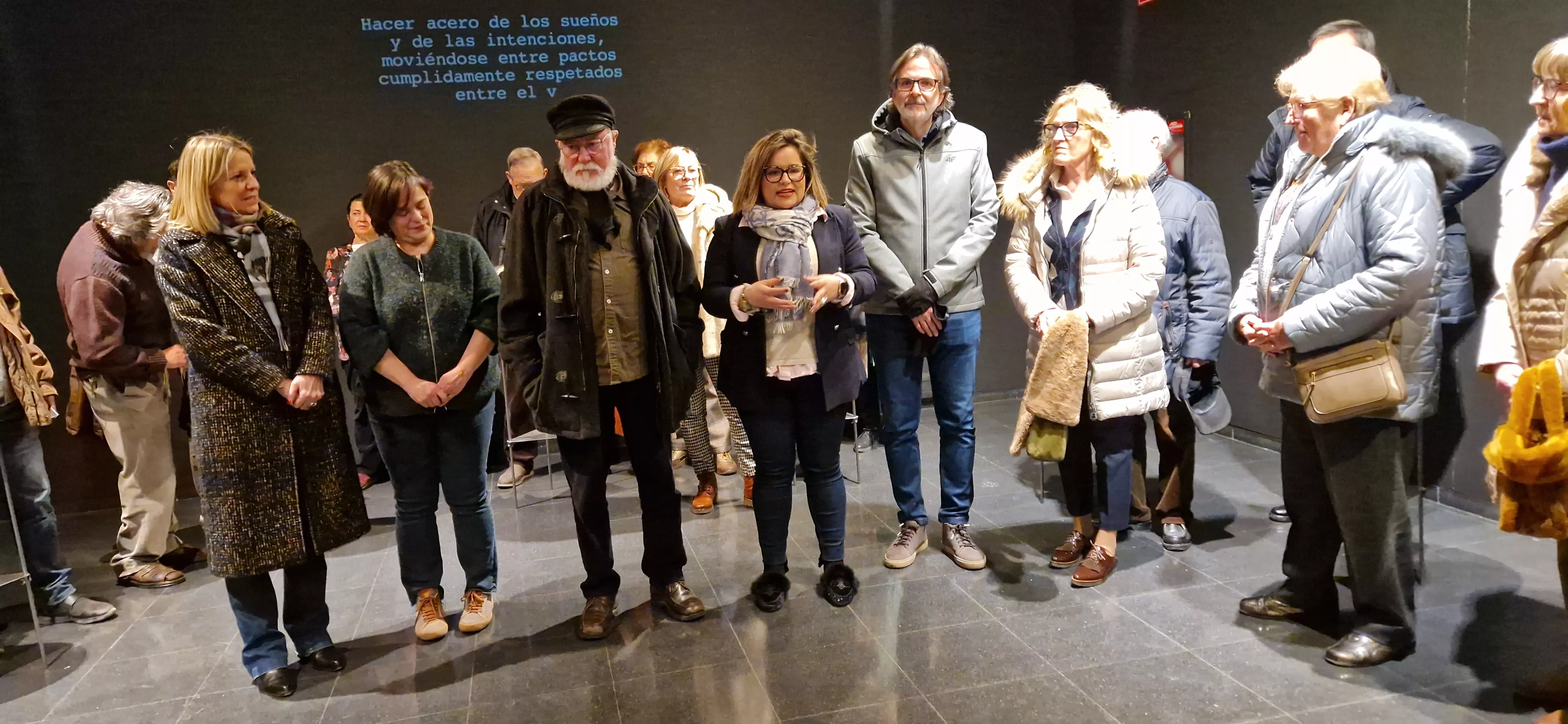 Exposición de Francisco Gracia Lasaosa en el Centro Manuel Benito. Foto Myriam Martínez