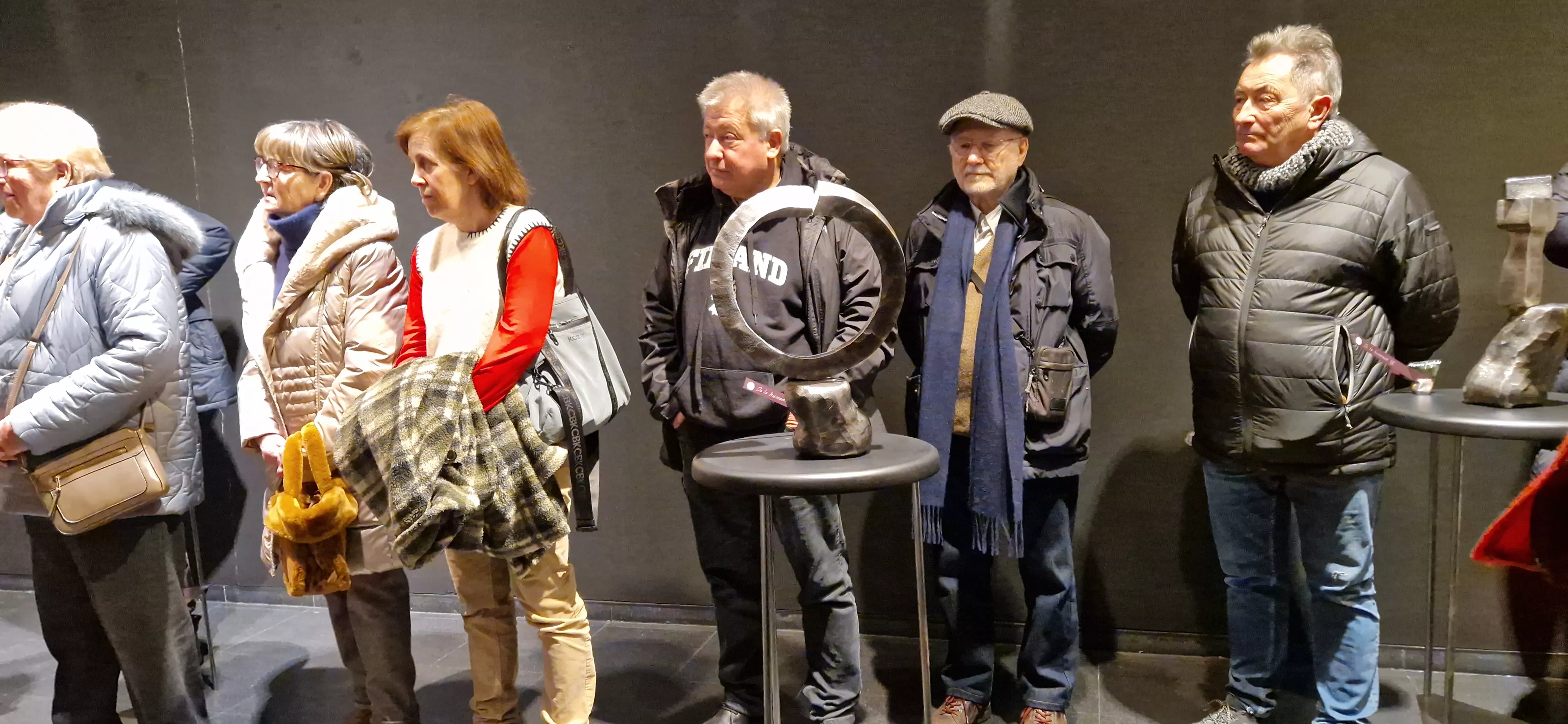 Exposición de Francisco Gracia Lasaosa en el Centro Manuel Benito. Foto Myriam Martínez