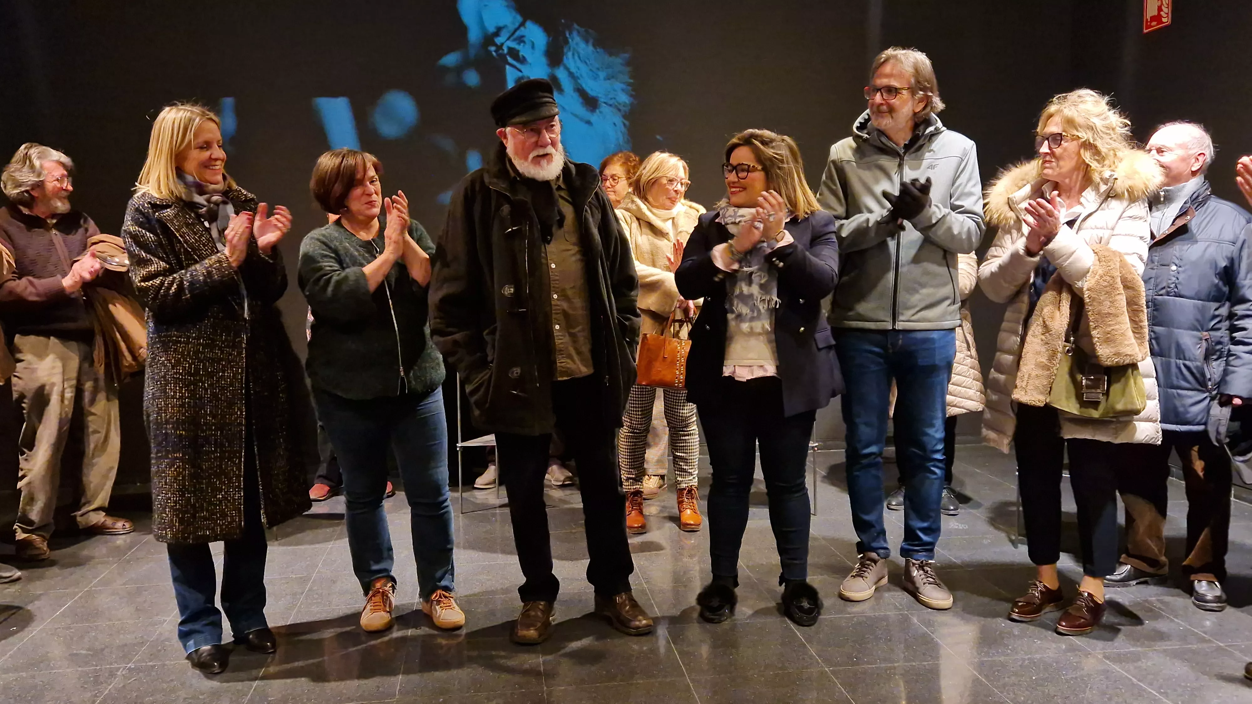 Exposición de Francisco Gracia Lasaosa en el Centro Manuel Benito. Foto Myriam Martínez