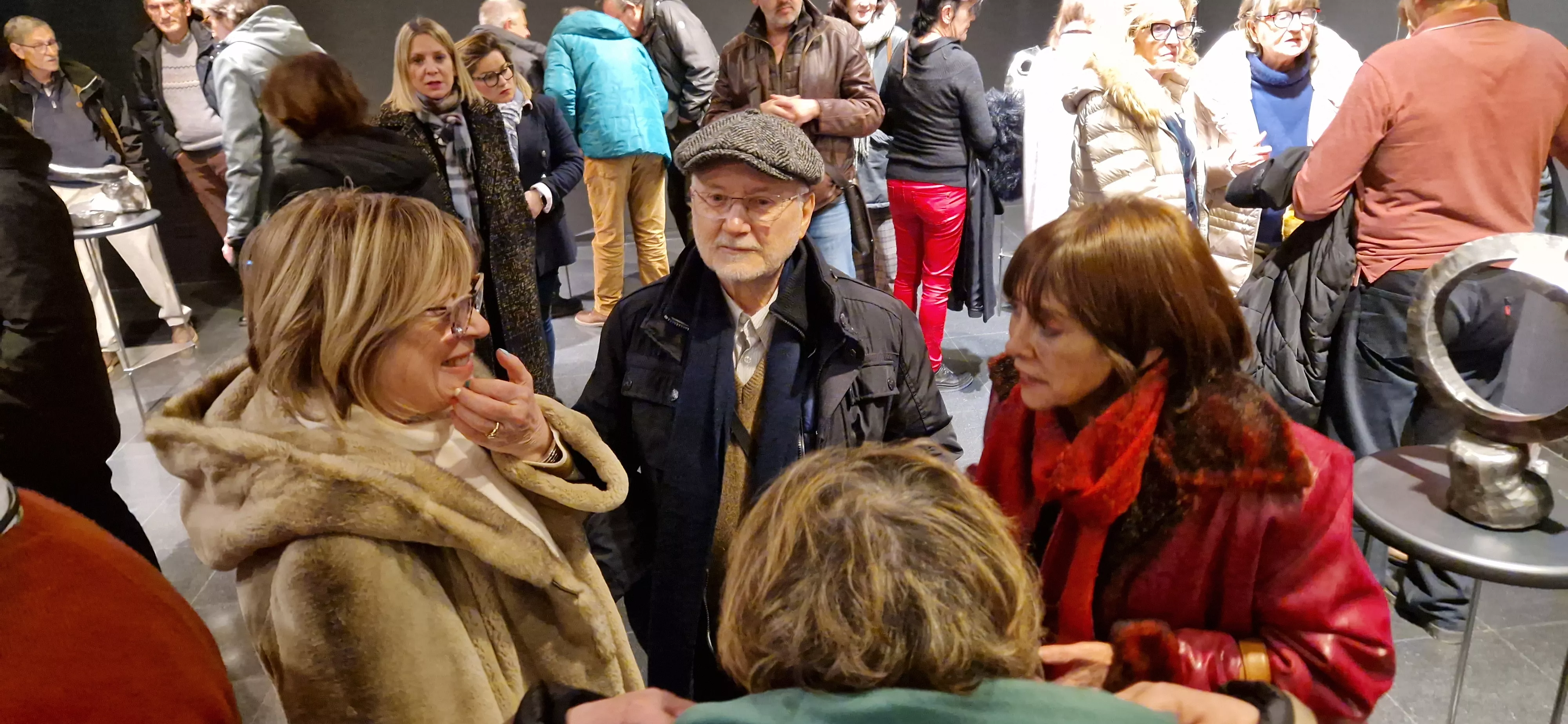 Exposición de Francisco Gracia Lasaosa en el Centro Manuel Benito. Foto Myriam Martínez