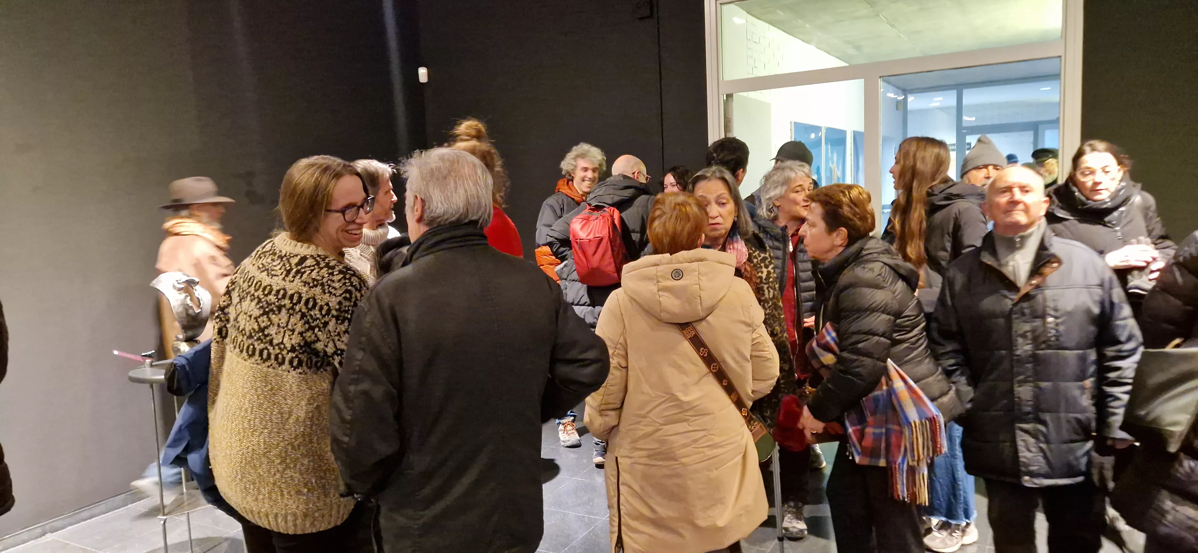 Exposición de Francisco Gracia Lasaosa en el Centro Manuel Benito. Foto Myriam Martínez