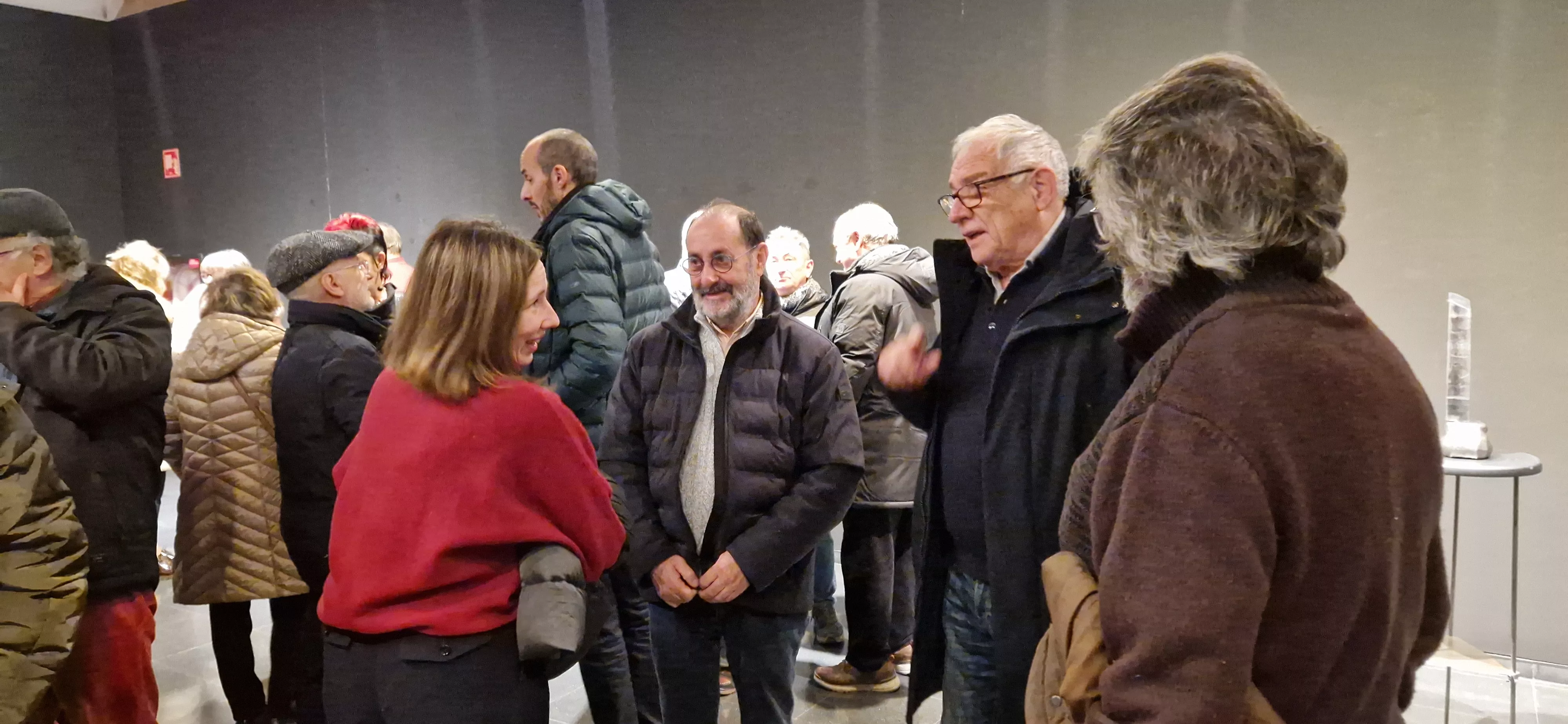 Exposición de Francisco Gracia Lasaosa en el Centro Manuel Benito. Foto Myriam Martínez