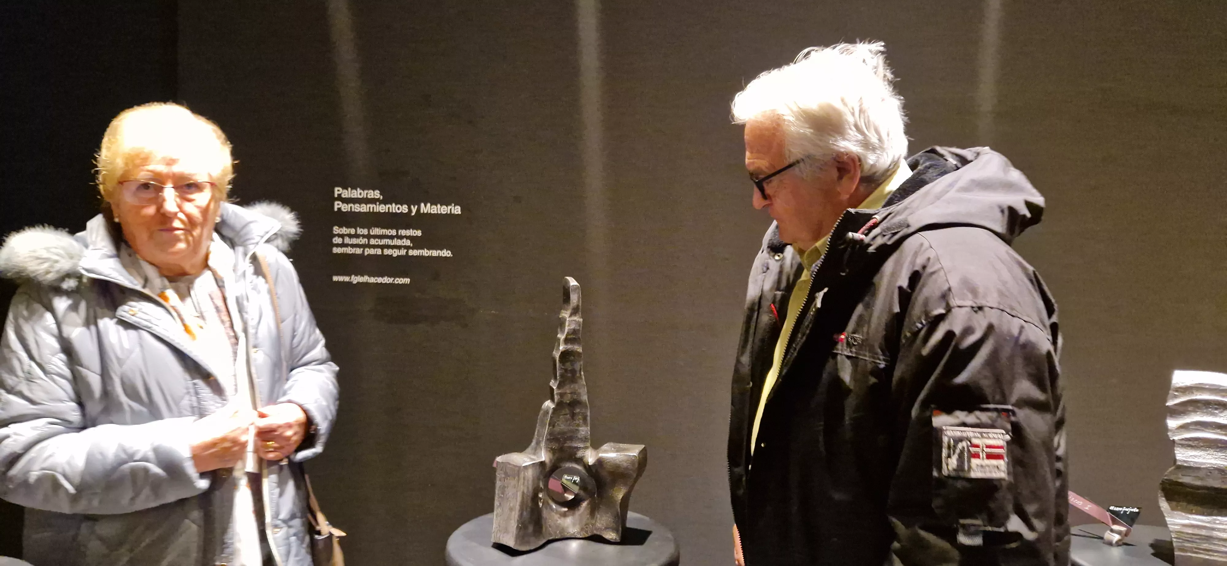 Exposición de Francisco Gracia Lasaosa en el Centro Manuel Benito. Foto Myriam Martínez