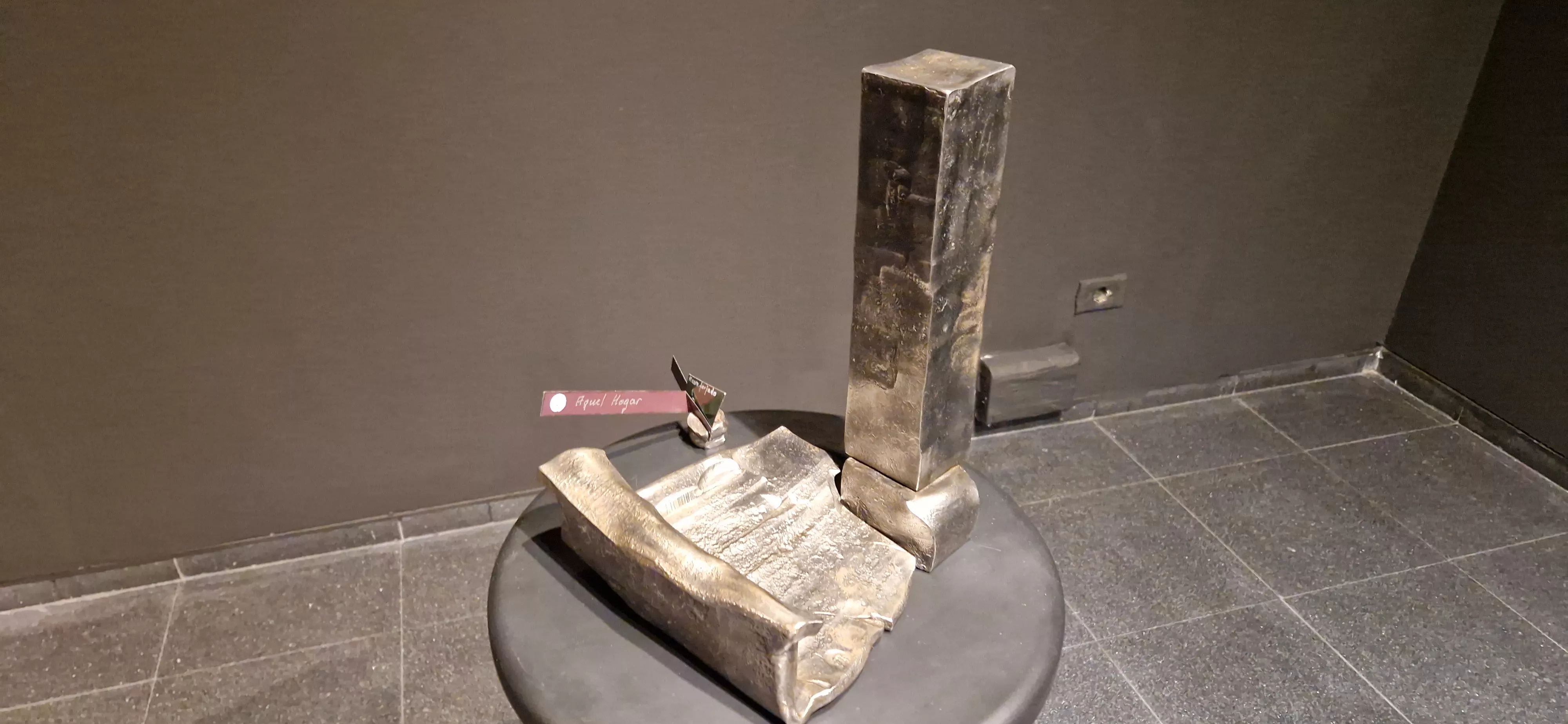 Obra de Francisco Gracia. Foto Myriam Martínez 