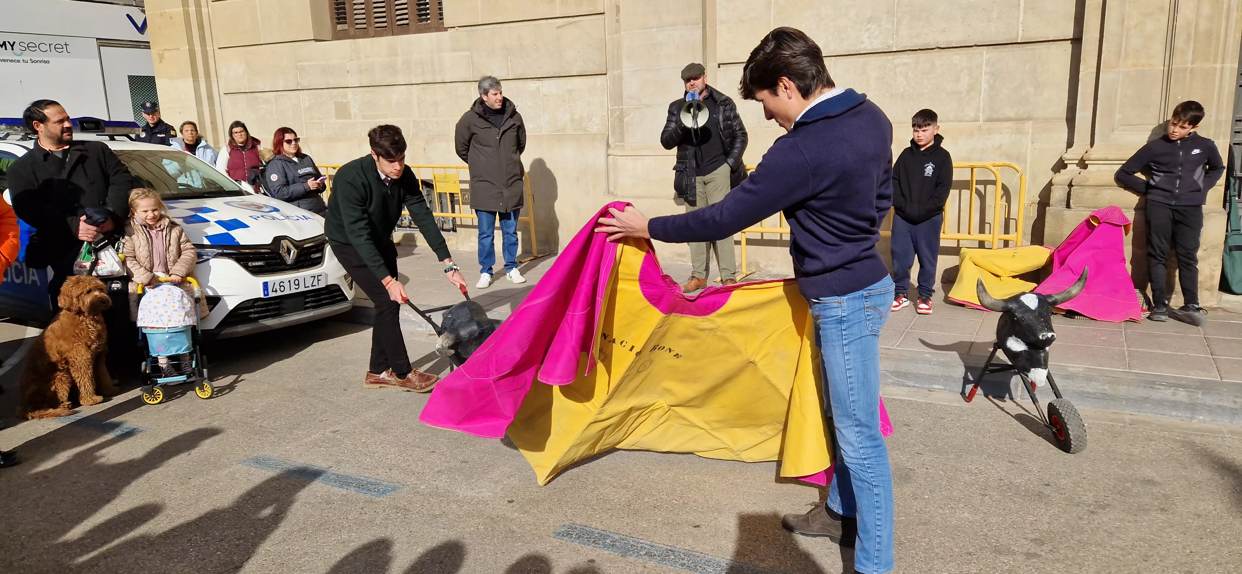 Capea, tras el  Encierro Infantil de la Peña Zoiti. Foto Myriam Martínez  