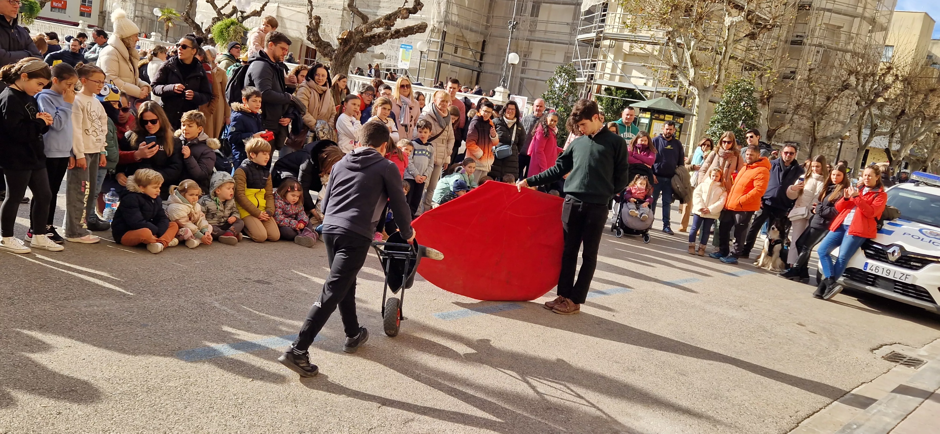 Capea, tras el  Encierro Infantil de la Peña Zoiti. Foto Myriam Martínez  