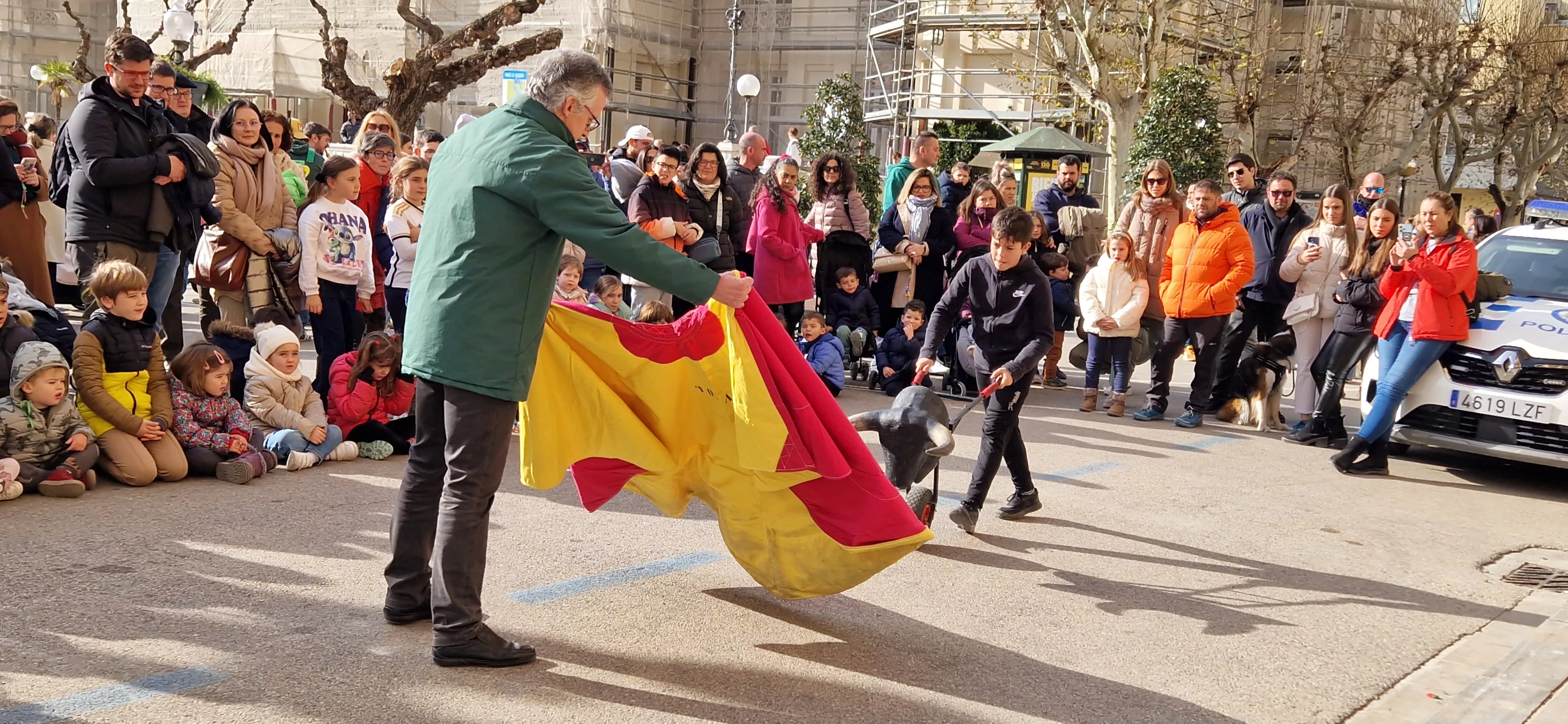 Capea, tras el  Encierro Infantil de la Peña Zoiti. Foto Myriam Martínez  