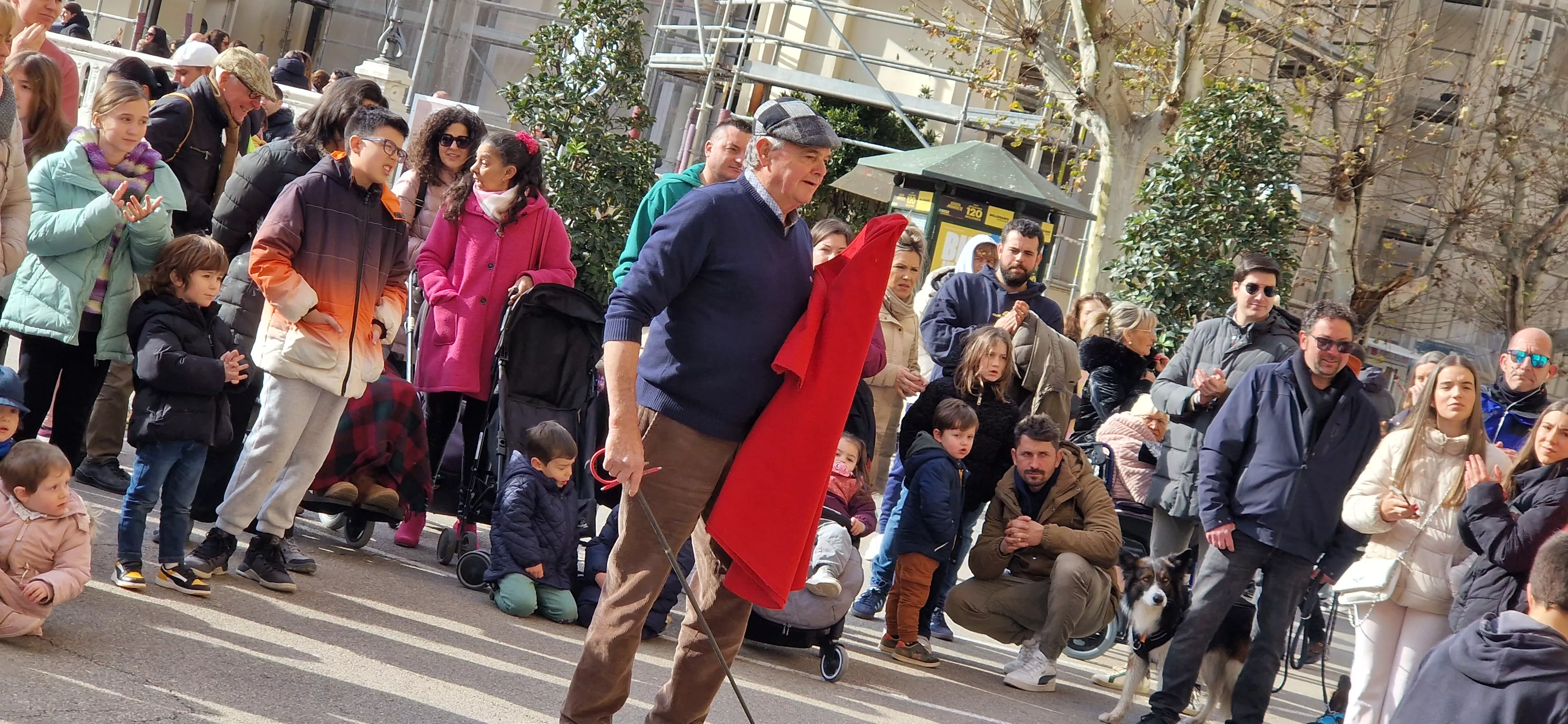 Capea, tras el  Encierro Infantil de la Peña Zoiti. Foto Myriam Martínez  
