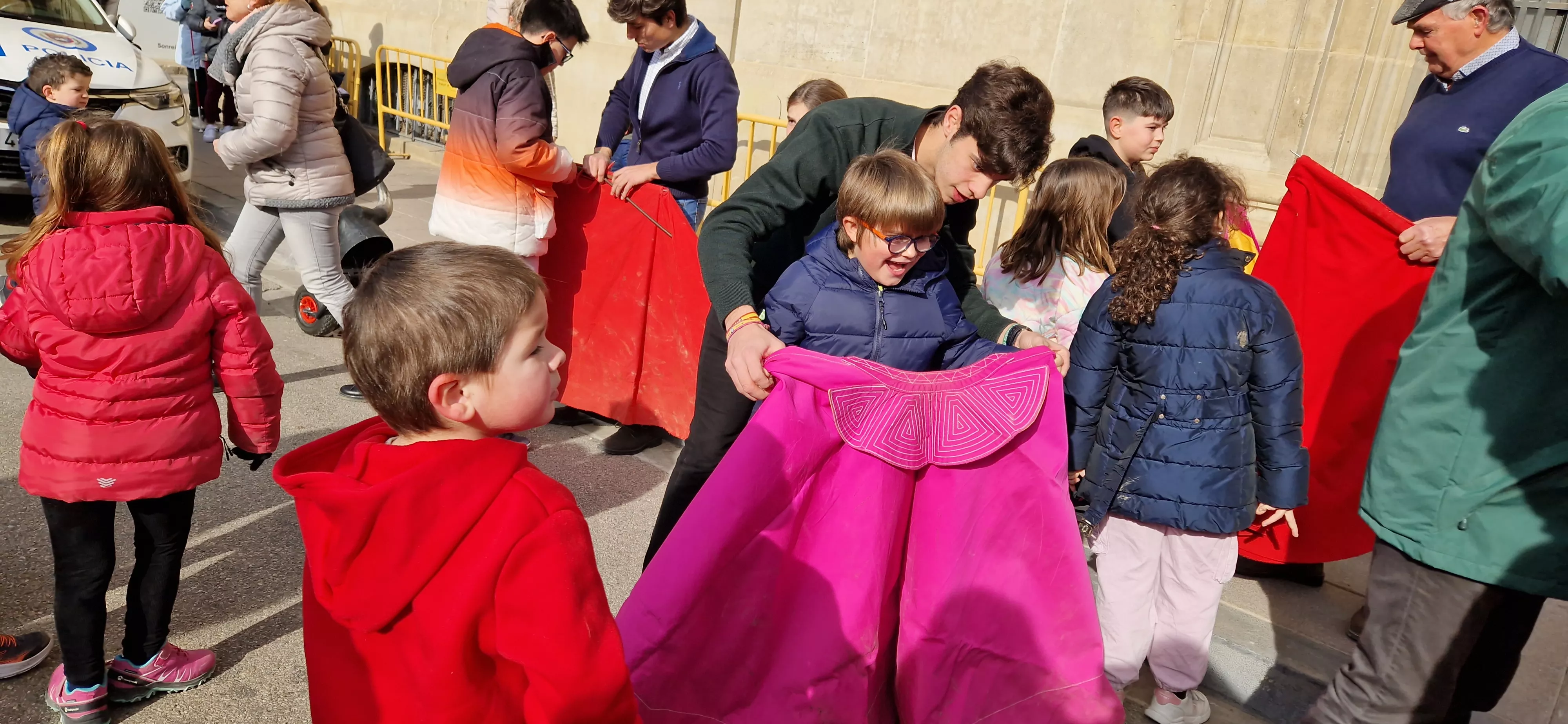 Capea, tras el  Encierro Infantil de la Peña Zoiti. Foto Myriam Martínez  