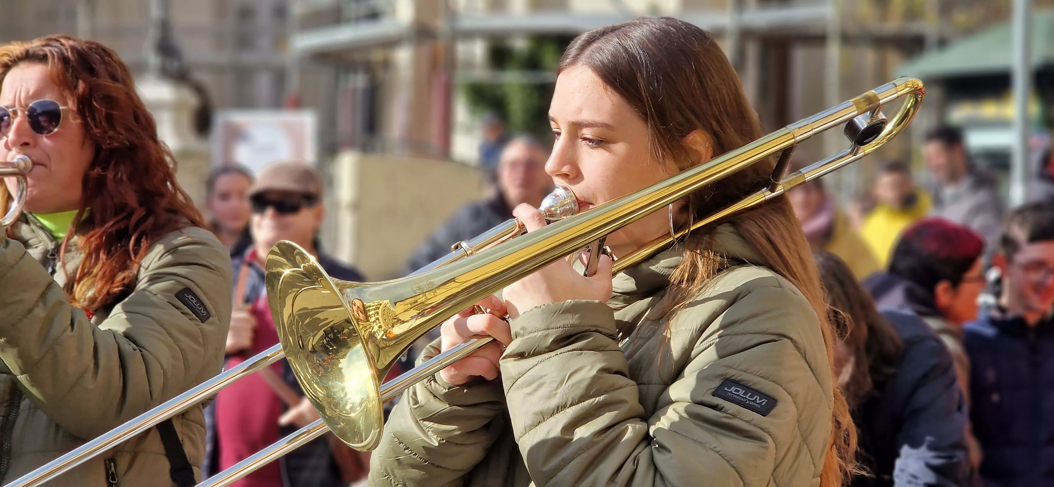 Charanga Chilindrón, en el  Encierro Infantil de la Peña Zoiti. Foto Myriam Martínez 