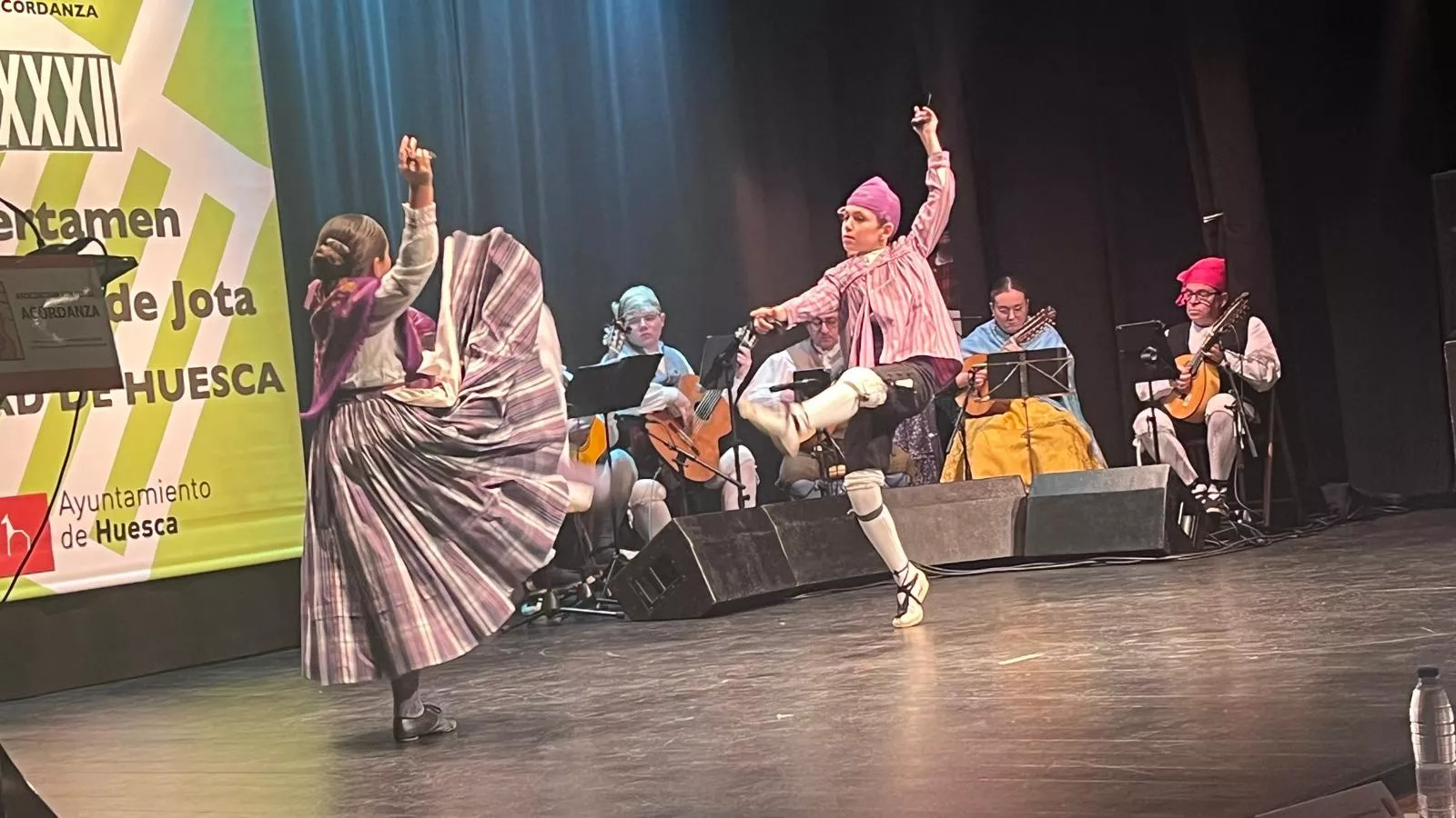 Fase clasificatoria del XXXII Certamen Nacional de Jota Ciudad de Huesca. Foto Mercedes Manterola