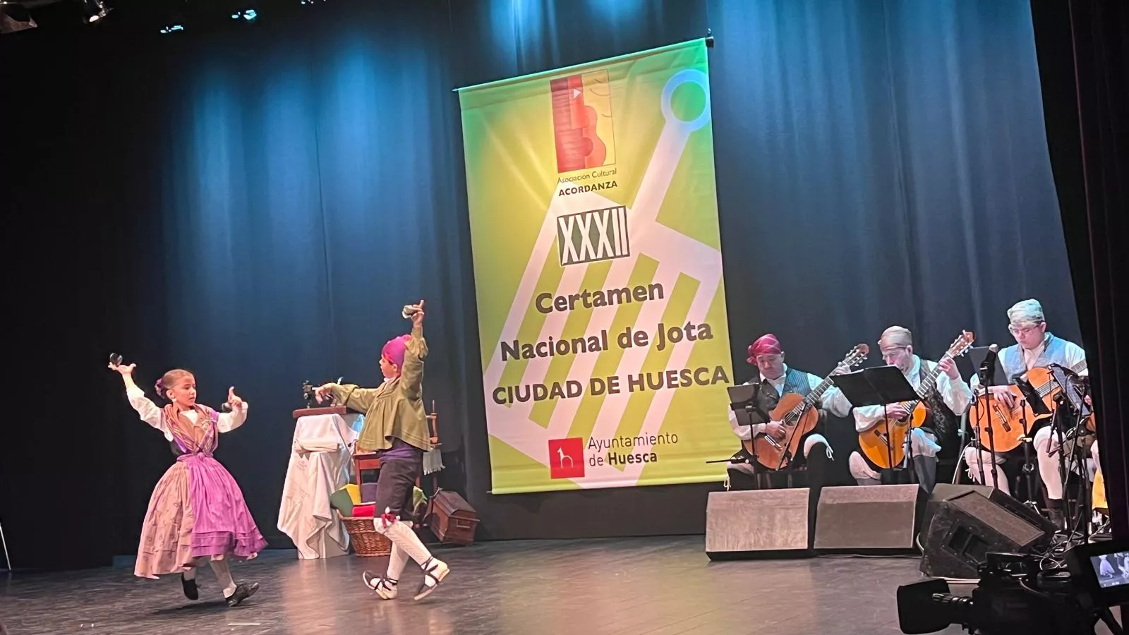 Fase clasificatoria del XXXII Certamen Nacional de Jota Ciudad de Huesca. Foto Mercedes Manterola