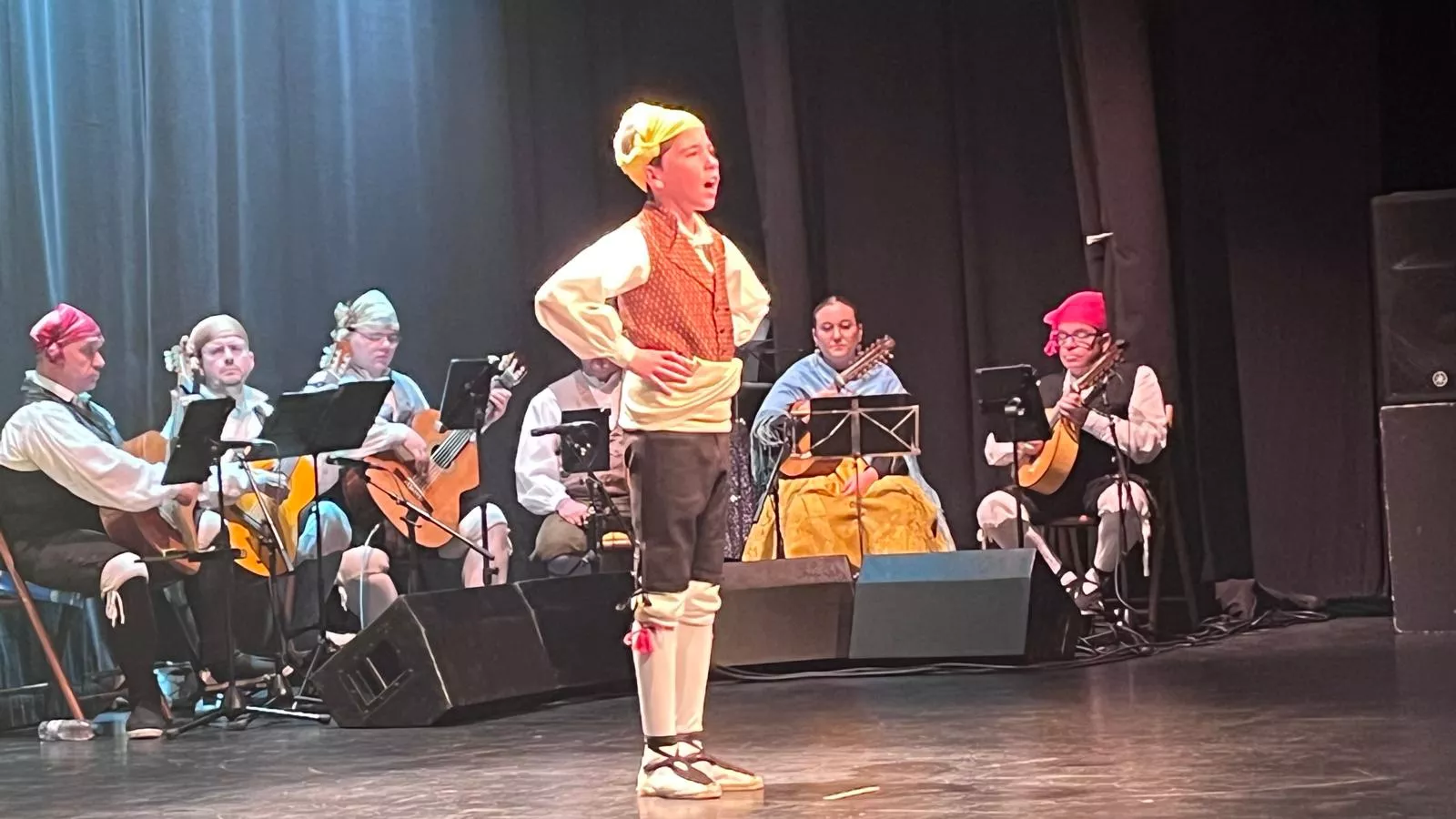 Fase clasificatoria del XXXII Certamen Nacional de Jota Ciudad de Huesca. Foto Mercedes Manterola