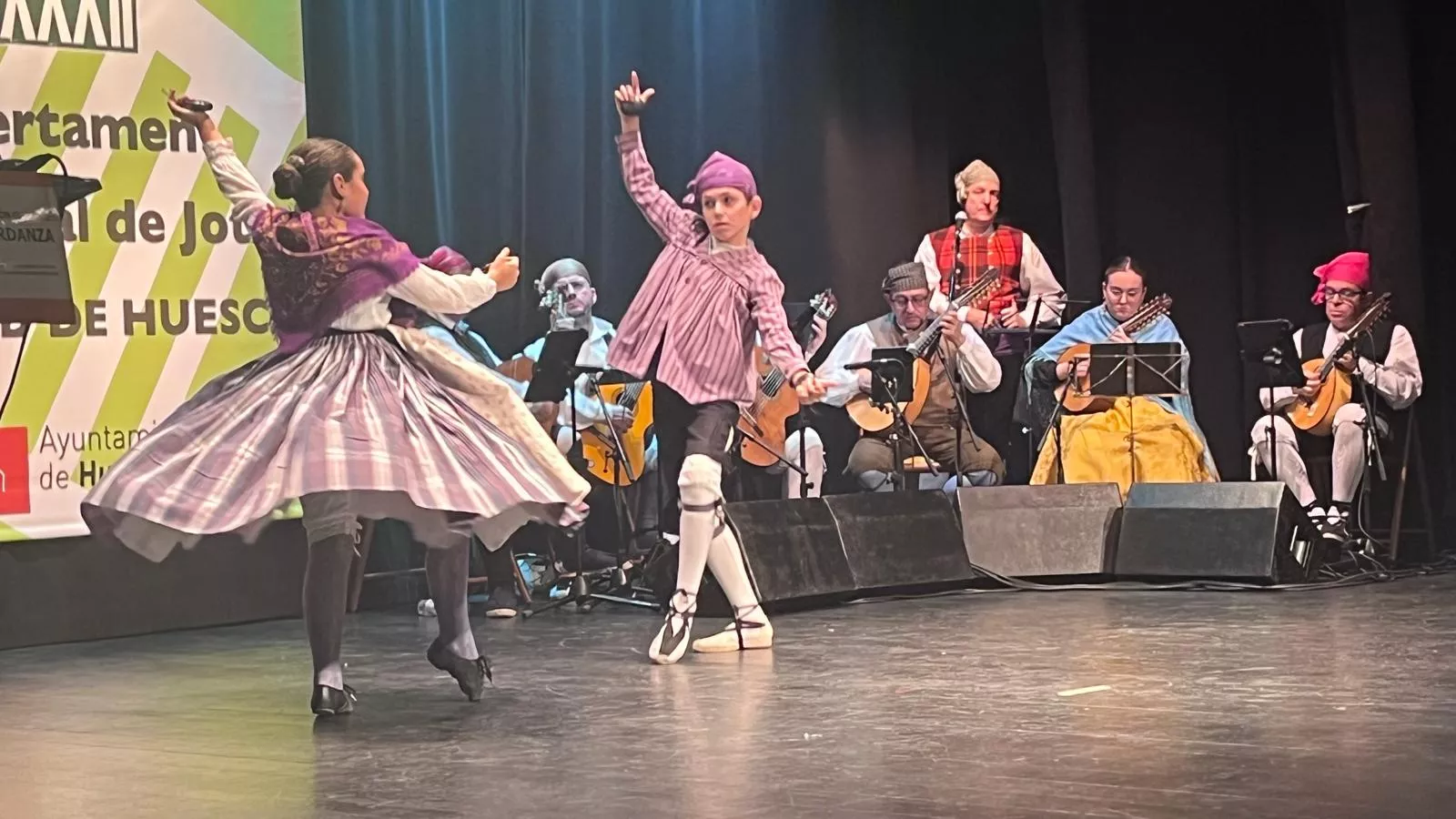 Fase clasificatoria del XXXII Certamen Nacional de Jota Ciudad de Huesca. Foto Mercedes Manterola