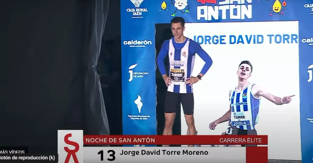 Jorge David Torre correrá en el relevo mixto.