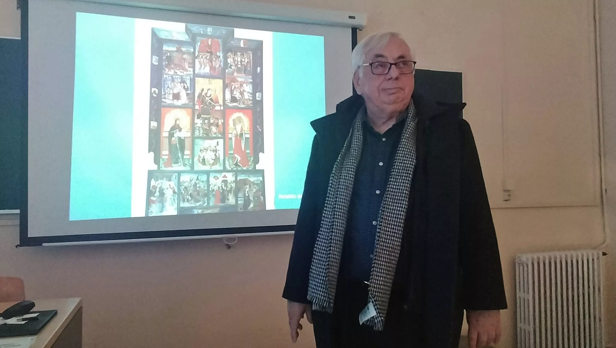 Curso de Patrimonio Emigrado de Antonio Naval Mas. Foto Joaquín Santafé