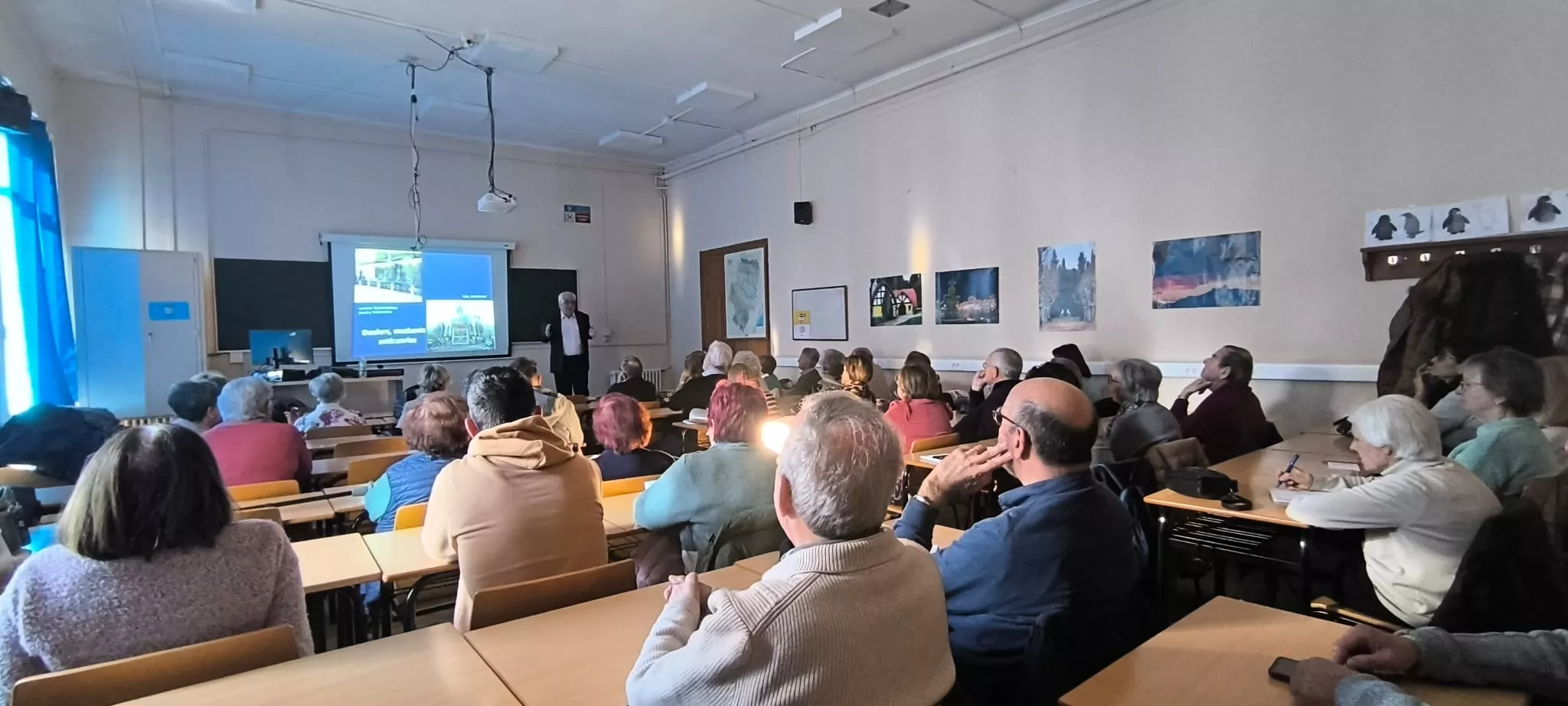 Curso de Patrimonio Emigrado de Antonio Naval Mas. Foto Joaquín Santafé